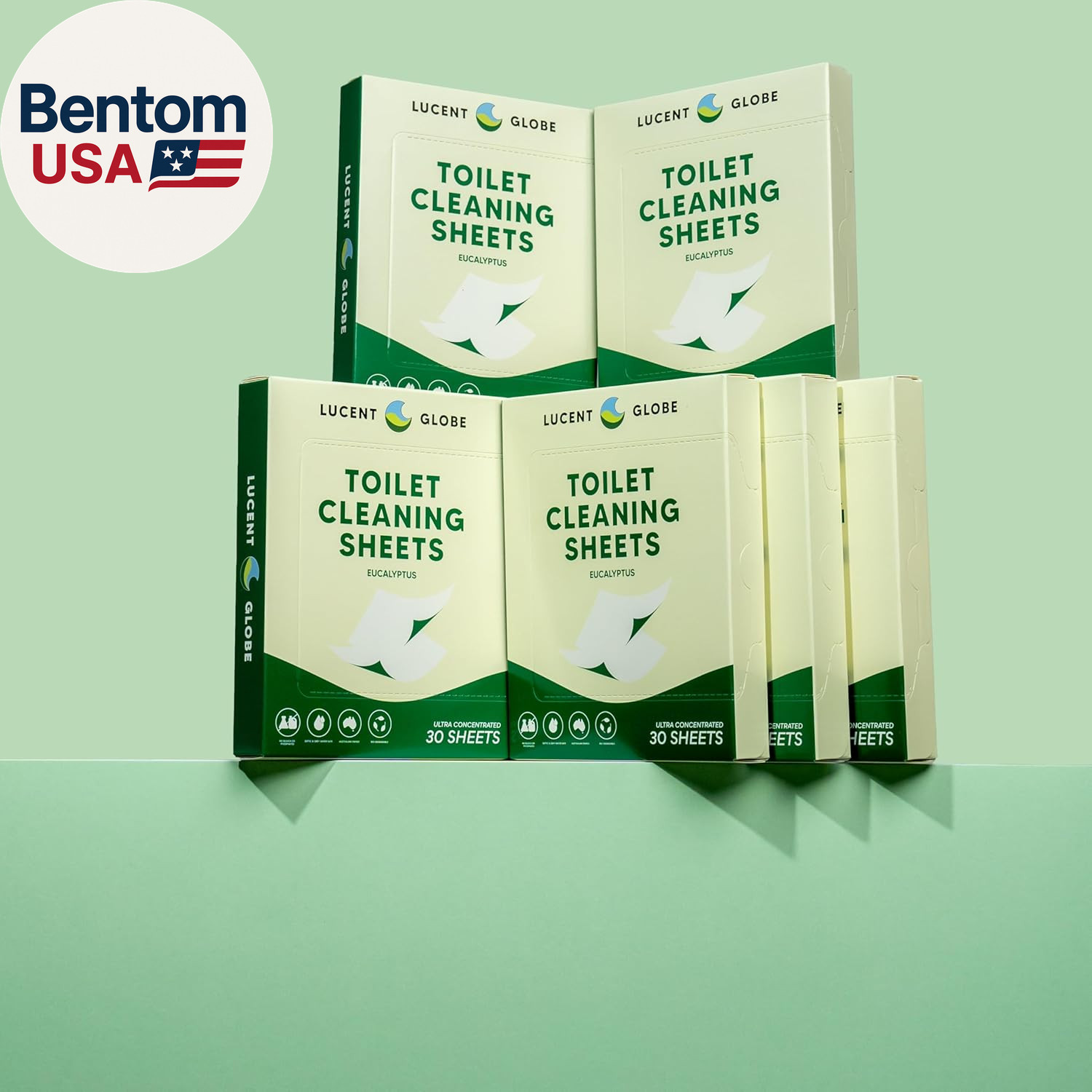 Toilet Cleaning Sheets | Strips – Tough on Dirt & Stains – Safe for Toilets & Se