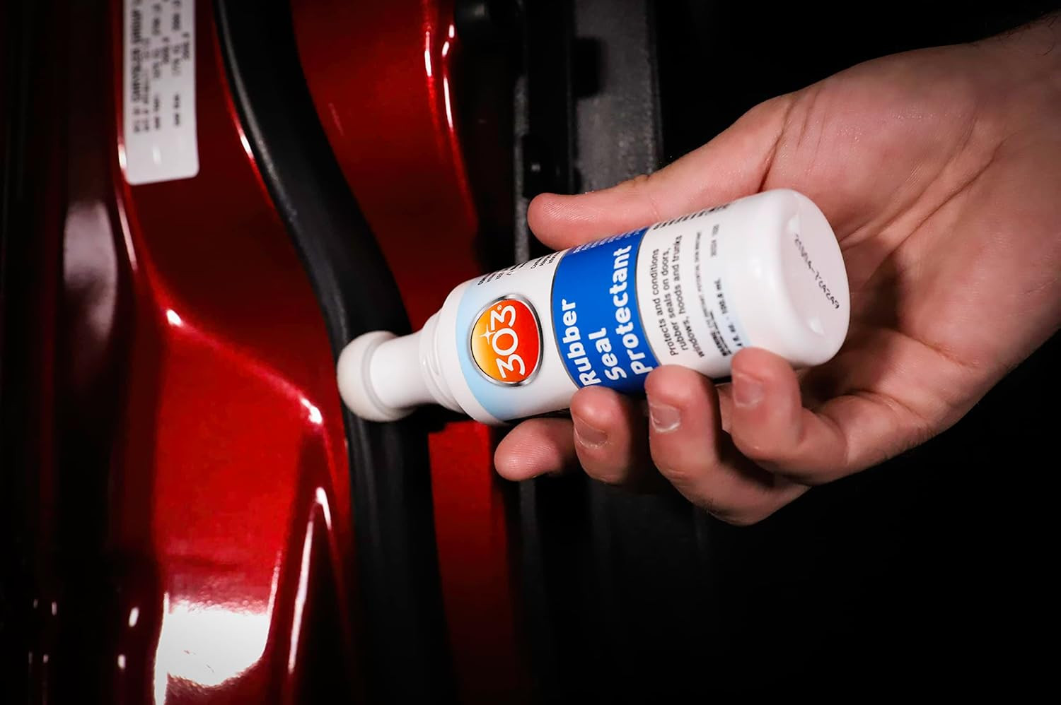 Conditions Rubber Seals to Help Prevent Cracking, Fading, and Drying.