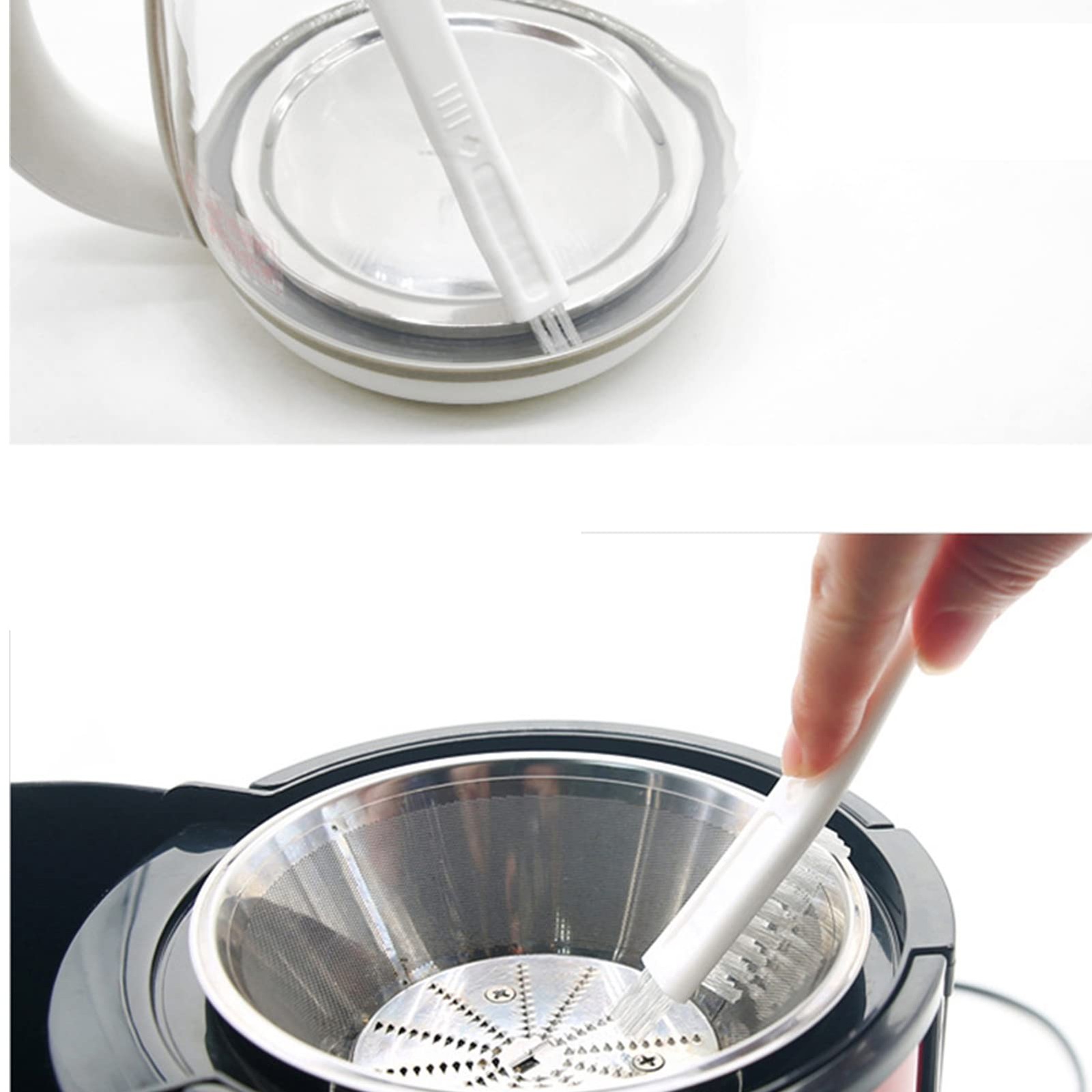 3 PCS Fruit Juicer Machine Clean Brush, Soy Milk Maker Clean Brush, Crevice C…