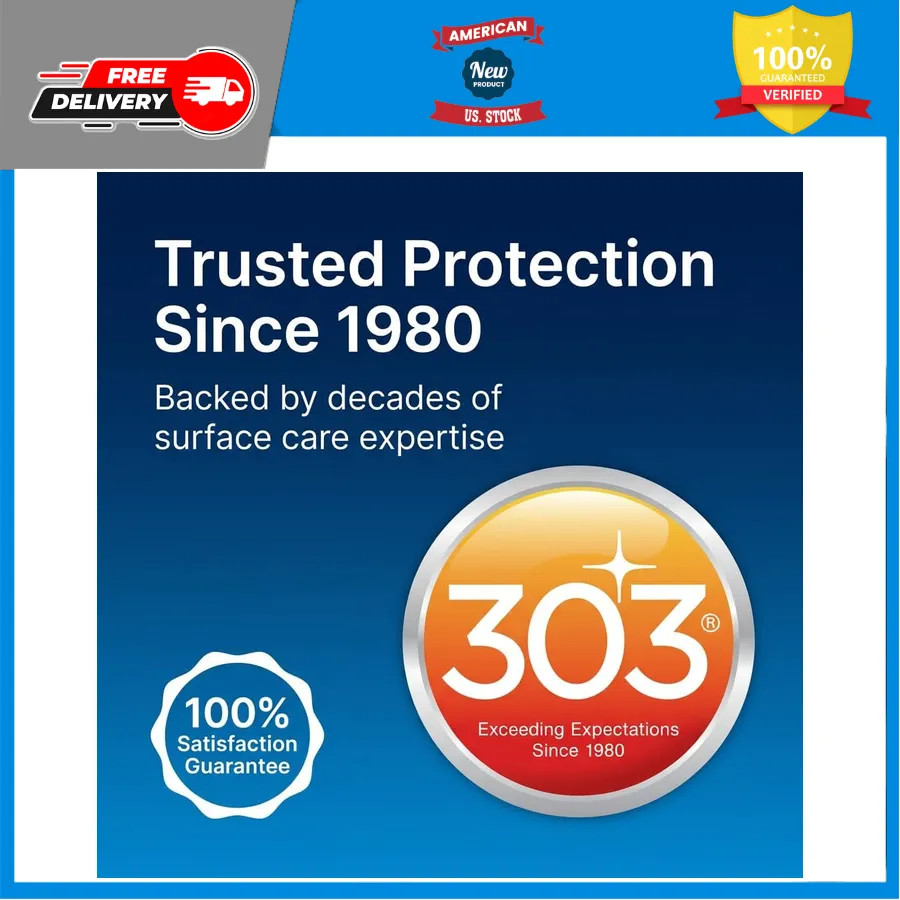 303 Automotive Protectant for Vinyl Plastic and Rubber 16 oz UV Protection