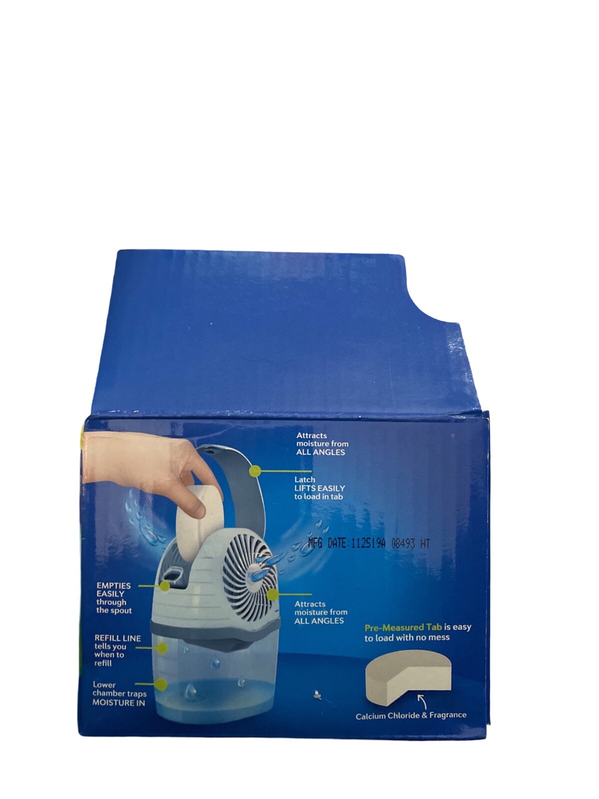 DampRid – Moisture Absorber Refillable Drop-In Tab – 15.8 oz – 2 Drop-In Tabs