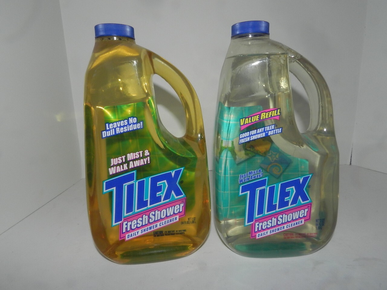 Tilex Daily Shower Cleaner Spray Refill 64 oz Bottle Fresh Shower NEW 2 Pack VTG