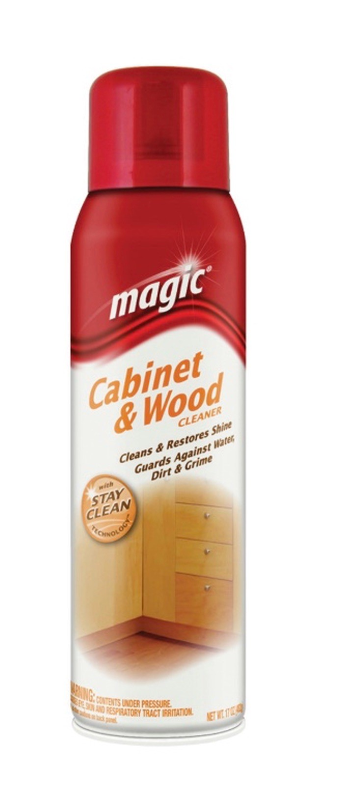 Magic Cabinet & Wood Cleaner Polish Aerosol 17oz Discontinued Full Can