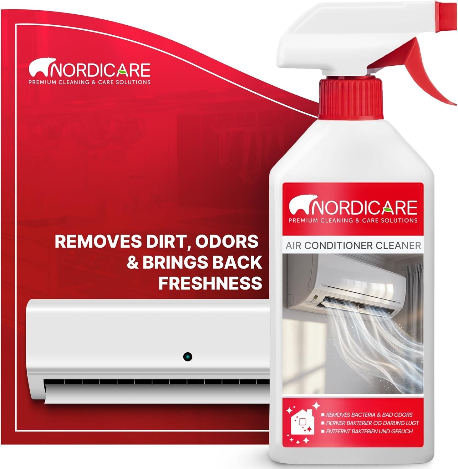 Air Conditioner Cleaner Spray – Professional Cleaning for Ducts, Filters & Ve…