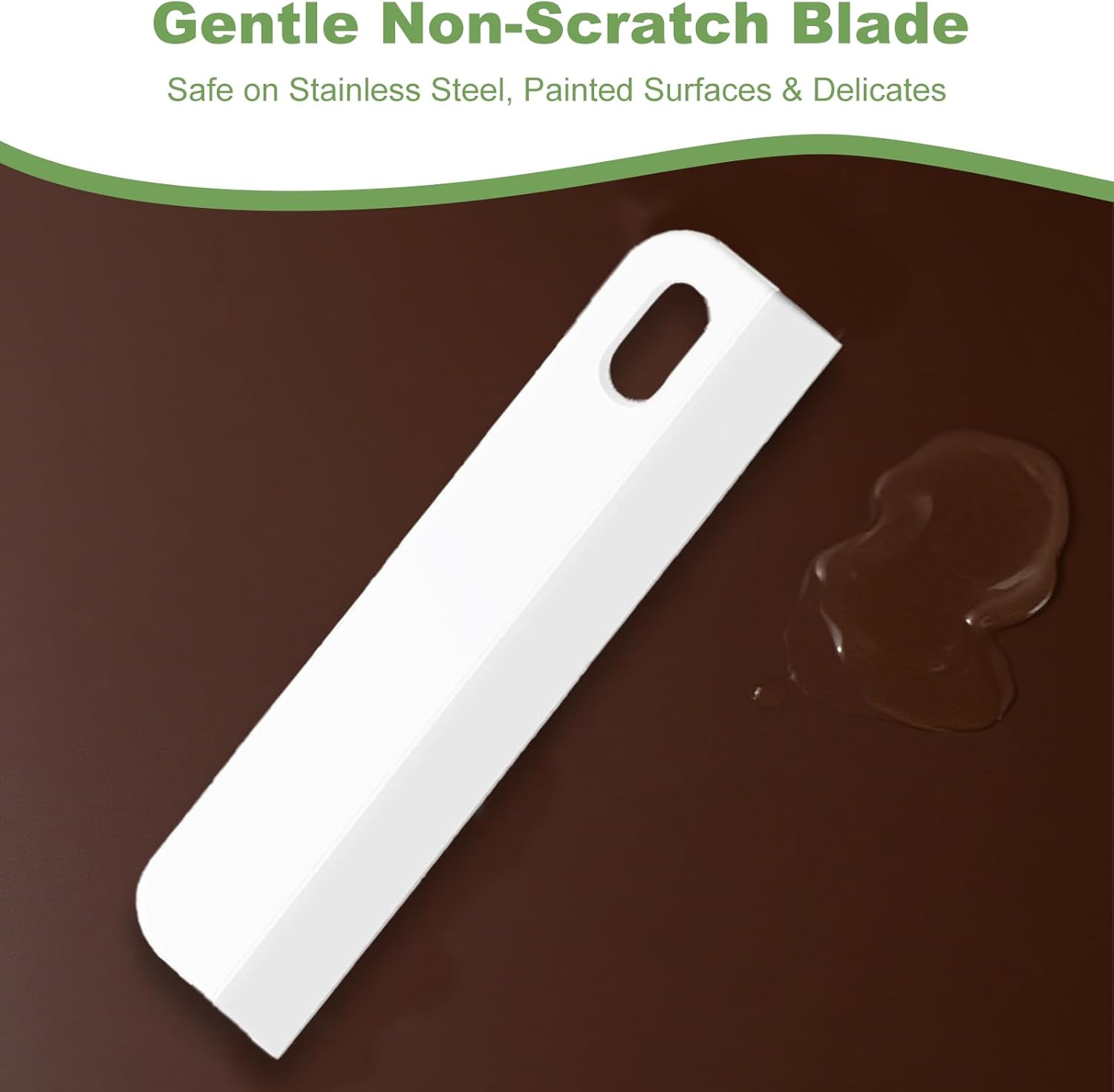 Kitchen Sink Squeegee Samll Silicone Scraper Brush Tool for Countertop Glass …