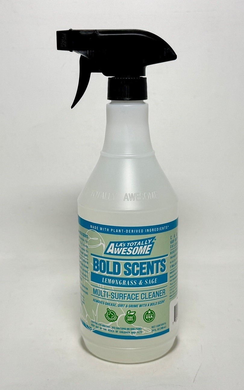 3 PACK- LA’s Totally Awesome Plant-Based Cleaner Removes Grease & Grime 24 Oz
