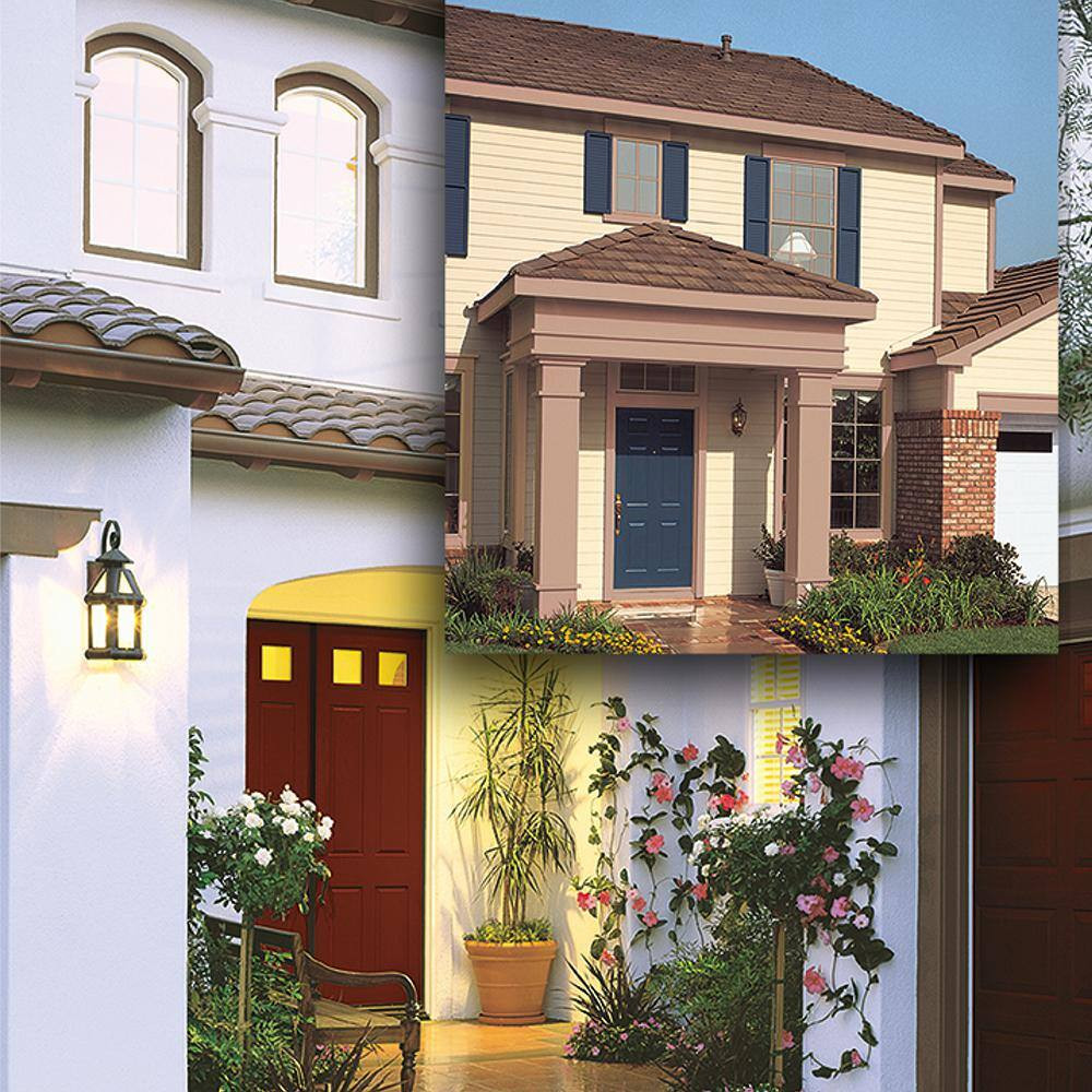 1 Gal. #M400-7 Garden Cucumber Satin Interior/Exterior Masonry, Stucco and Brick
