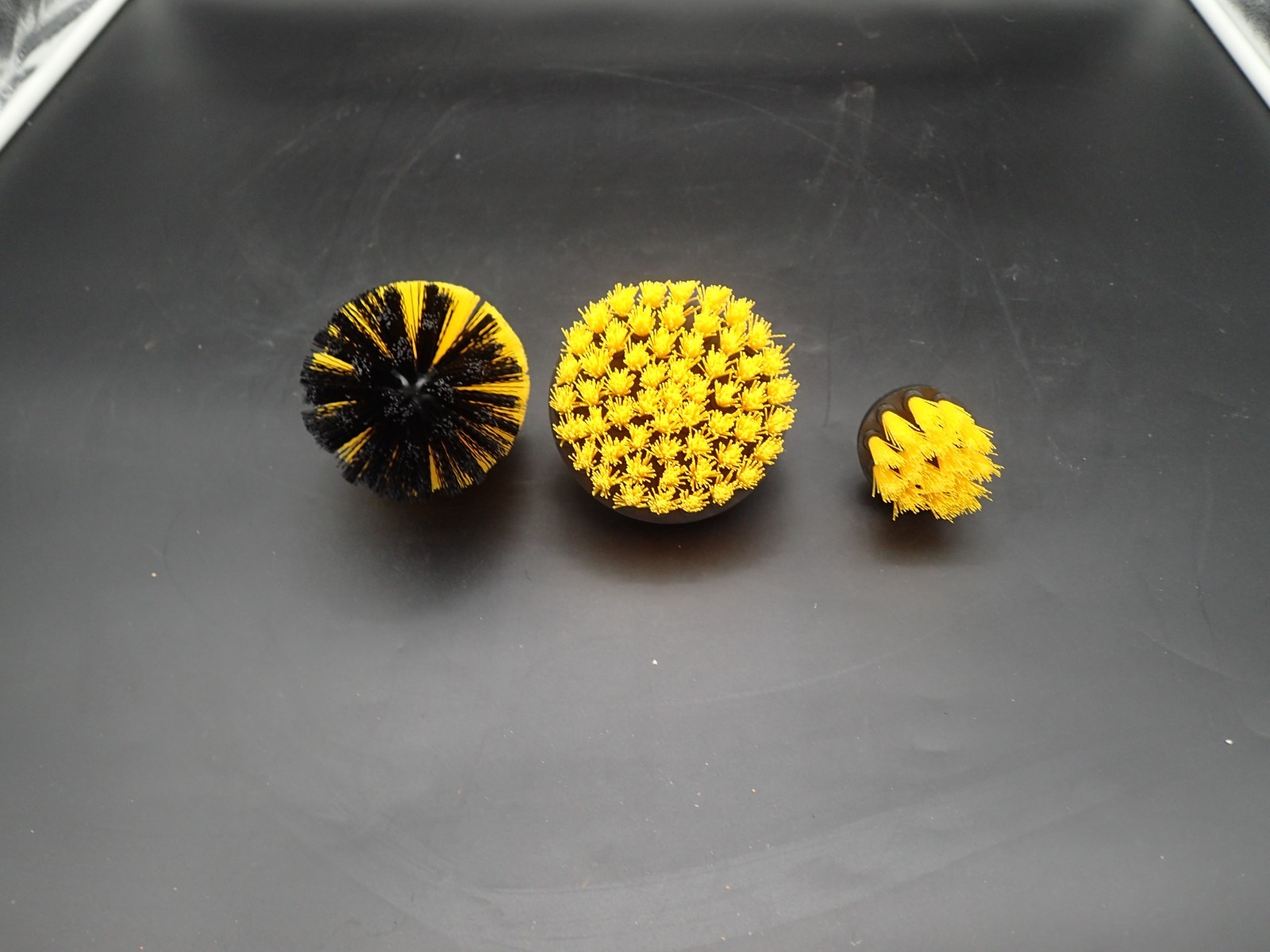 3 PCS Drill Brushes Set Tile Grout Power Scrubber Cleaner Spin Tub Shower Wall