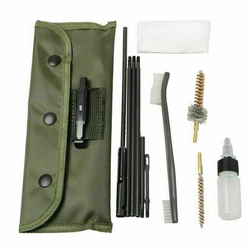 Rifle Gun Cleaning Kit Set for 5.56mm .223 .22 Caliber Nylon Brush Cleaner