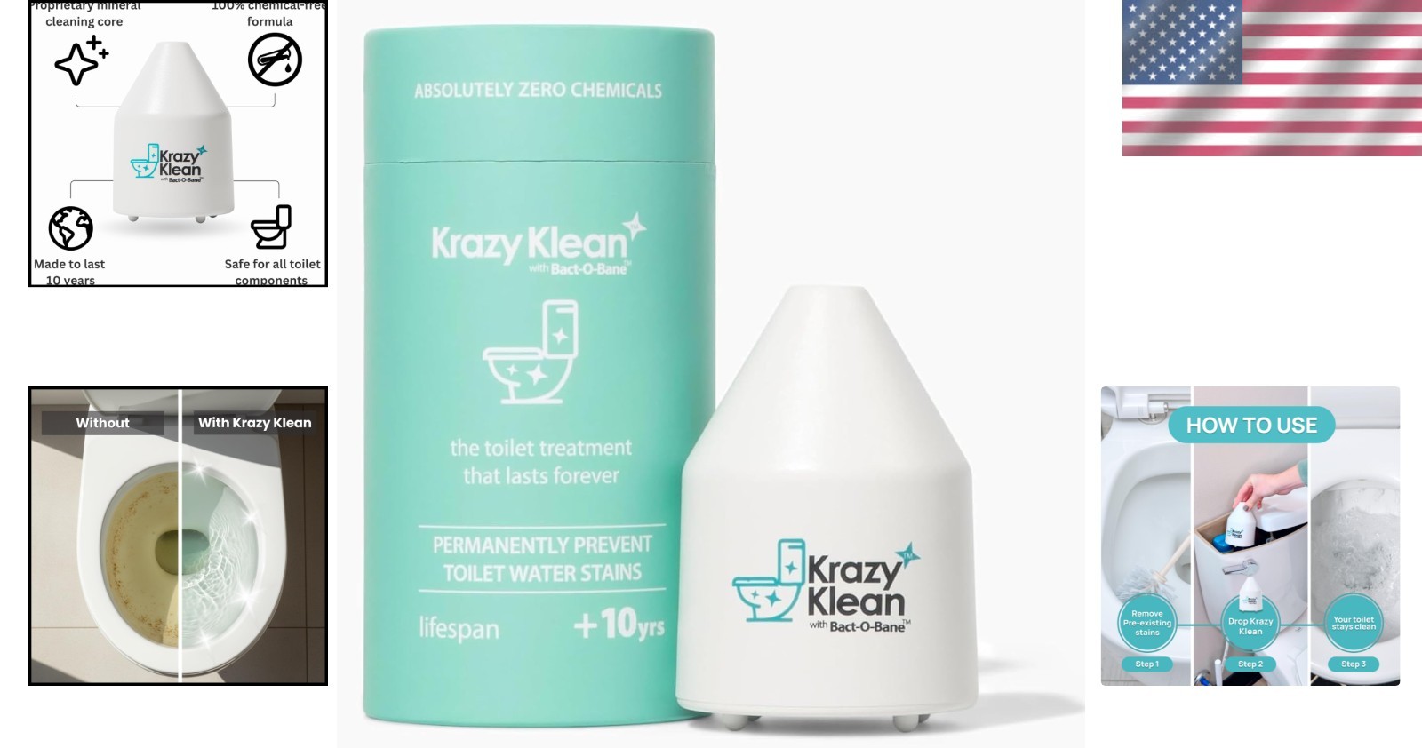 Natural Long-Lasting Toilet Cleaner – Effortless Maintenance for Fresh Bowls