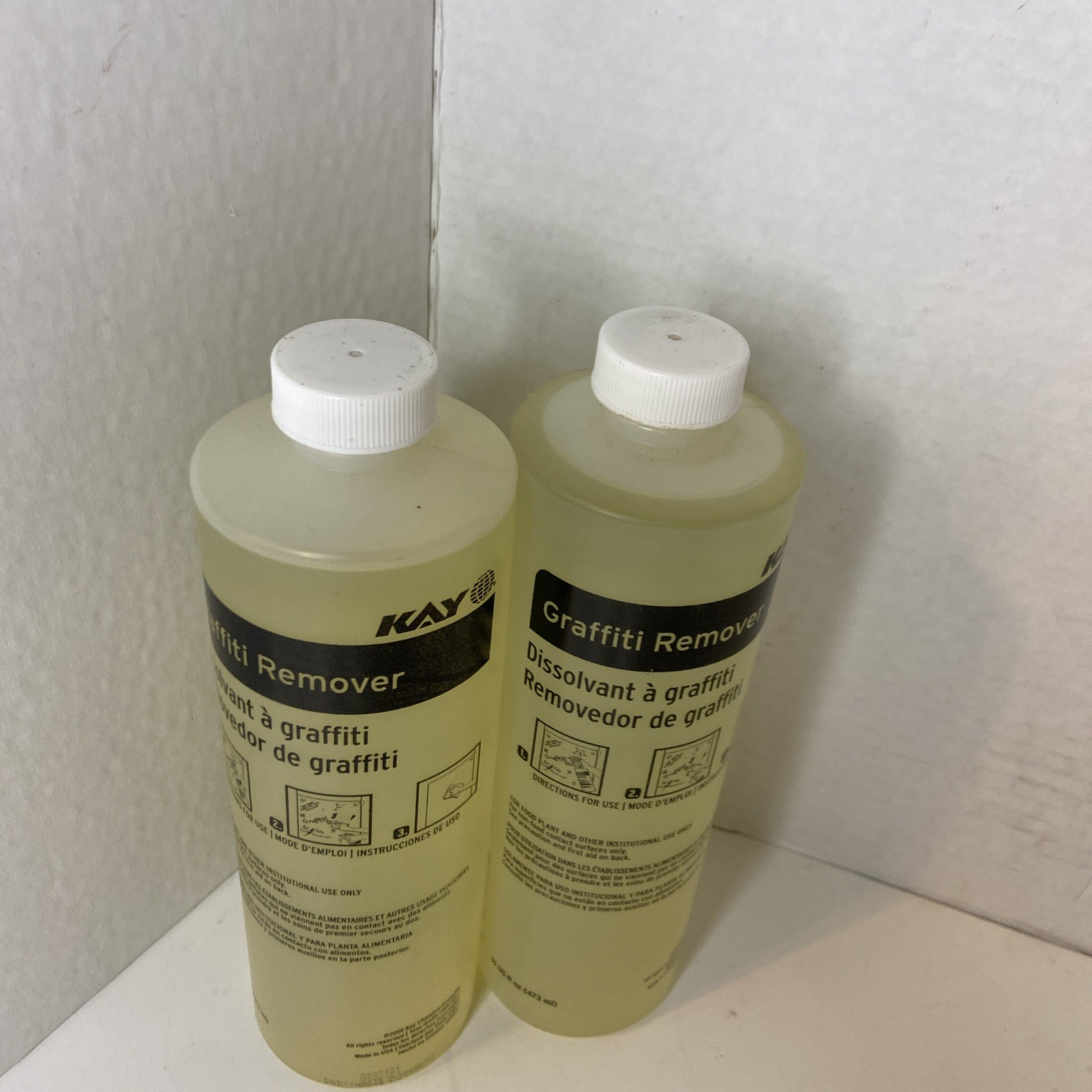 Kay Ecolab Graffiti Remover 05574-039 (2-16 fl oz bottles)