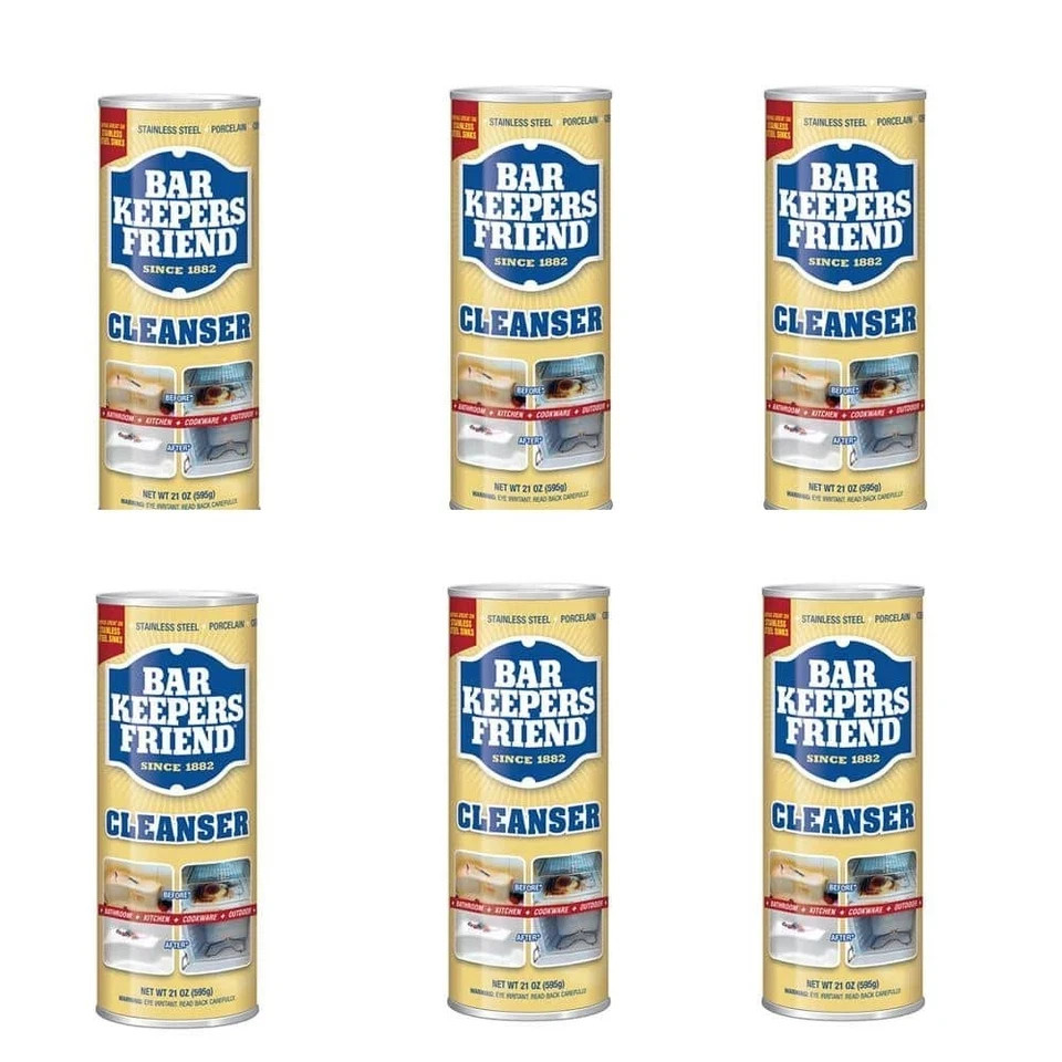 Bar Keepers Friend 21 oz All Purpose Cleanser and Polish 6-Pack 11514-COMBO3