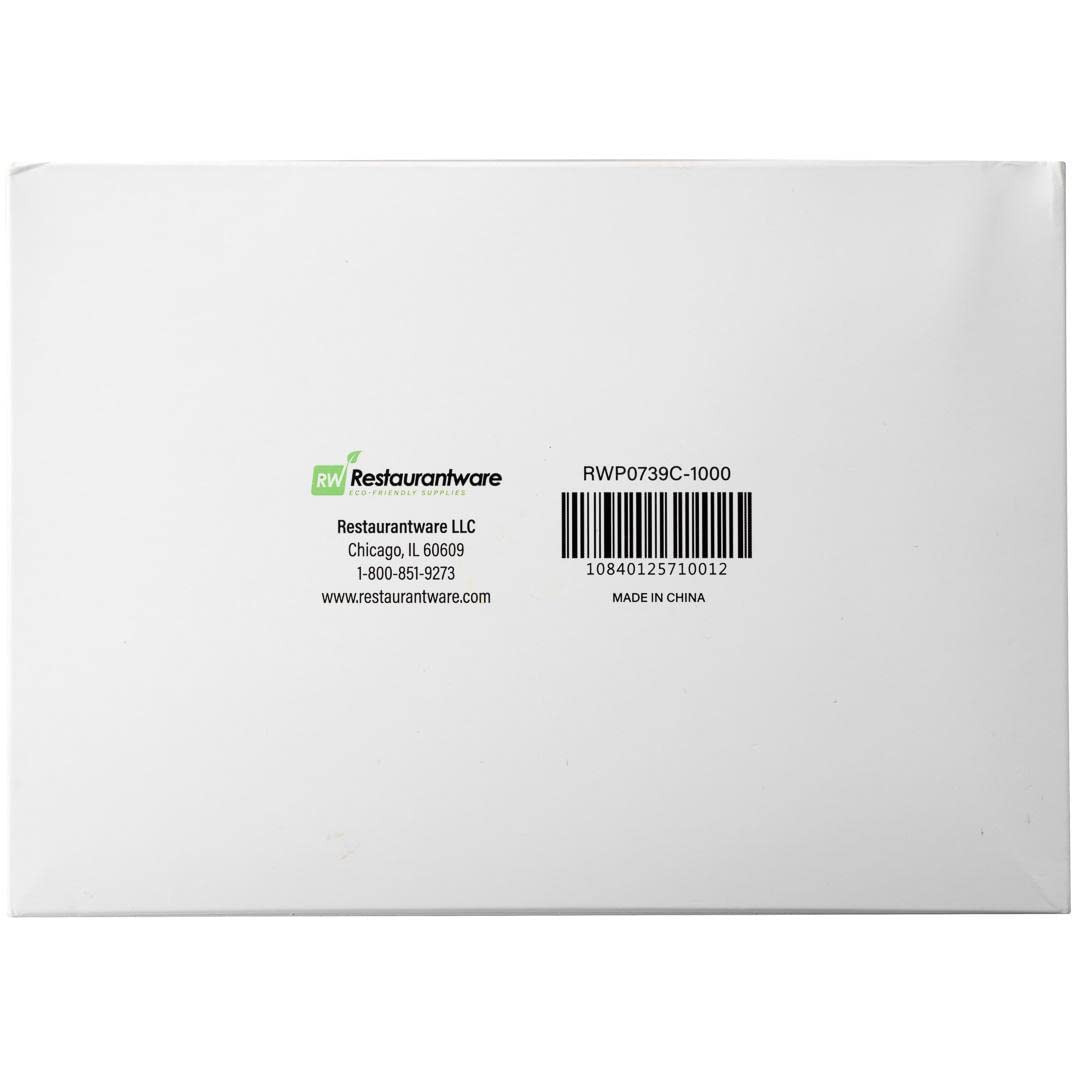 -Rw Base 10.75 X 8 Inch Plastic Deli Sheets, 1000 Interfolded Butcher Plastic Wr