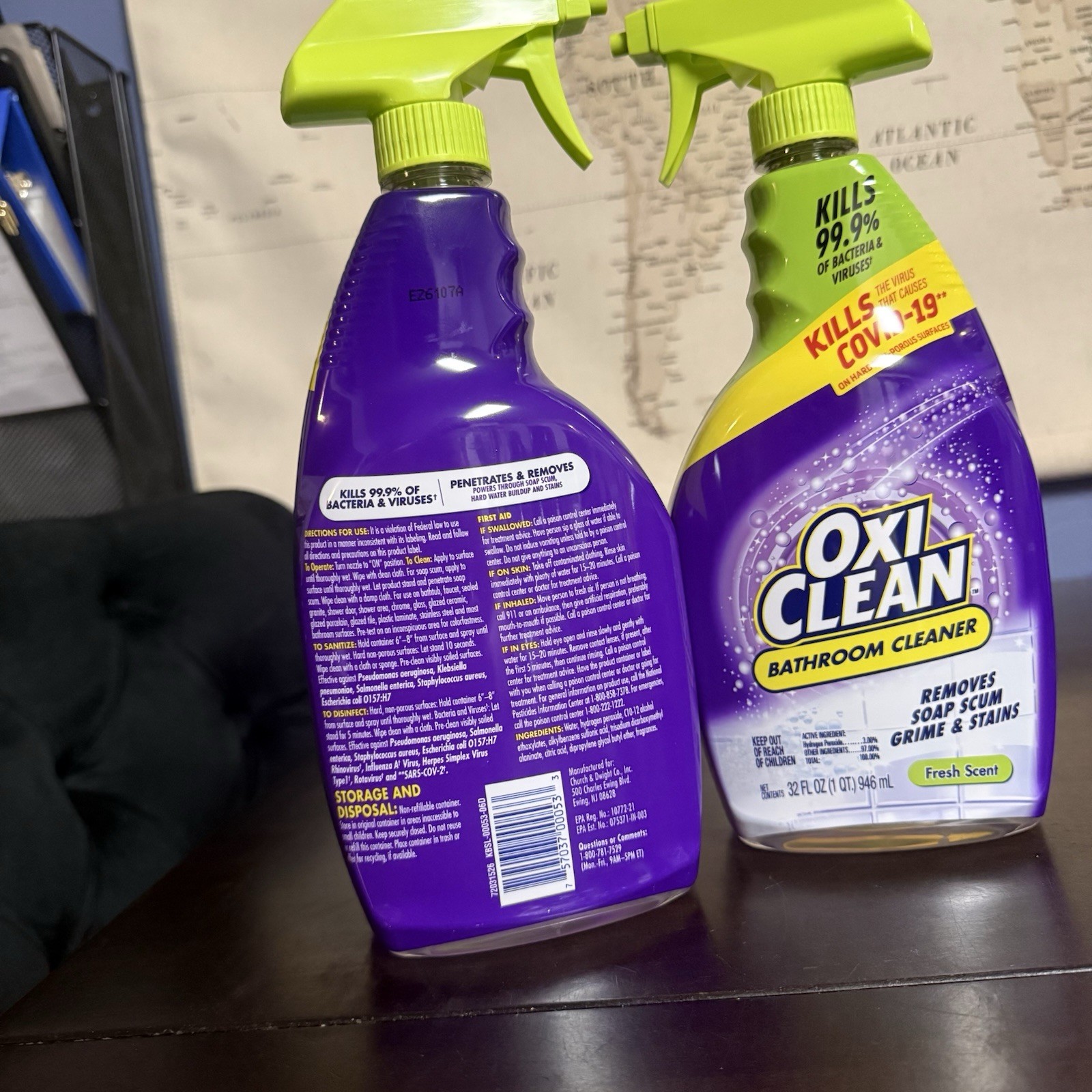 OxiClean Bathroom Cleaner Spray Fresh Scent 32 Fl. Oz. Pack of 3