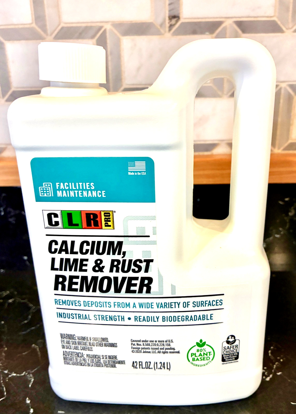 CLR PRO G-Fm-Clr42-4Pro Calcium Lime And Rust Remover, 42 Oz, Jug PRO
