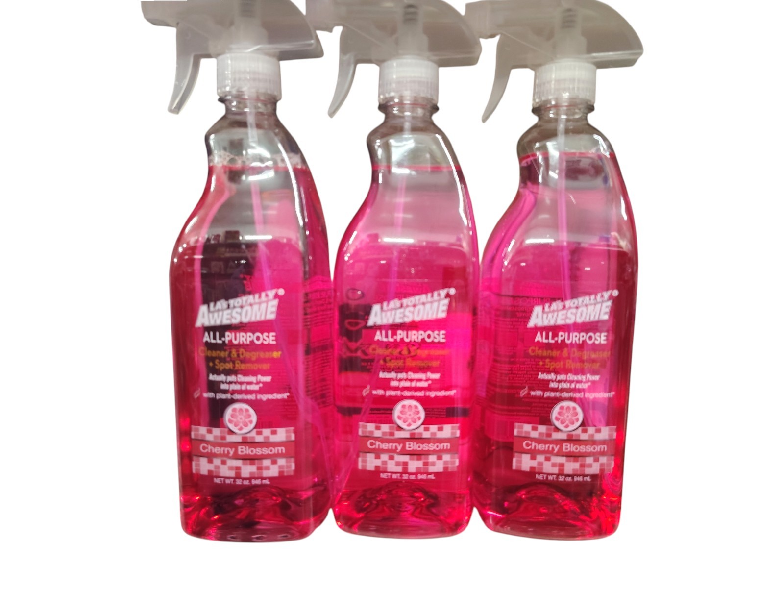 3 Pack LA’s Totally Awesome All Purpose Cleaner Cherry Blossom 32oz