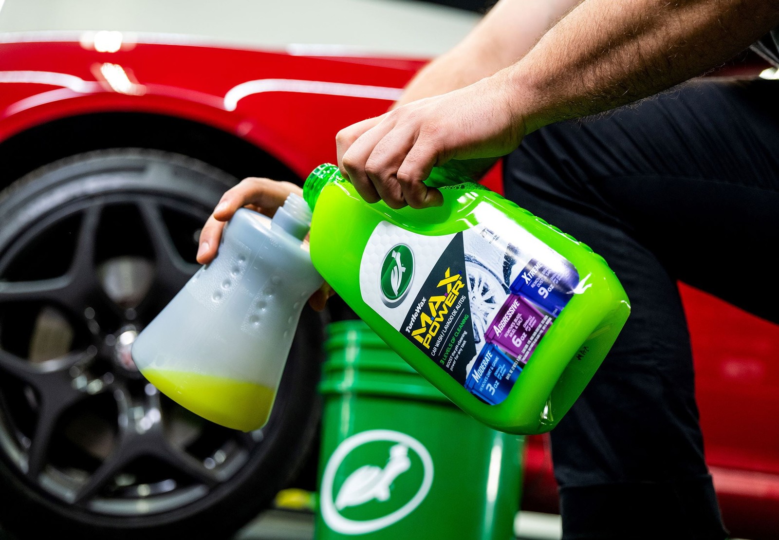 Max-Power 3 Levels of Cleaning Car Wash User-Friendly 100 oz