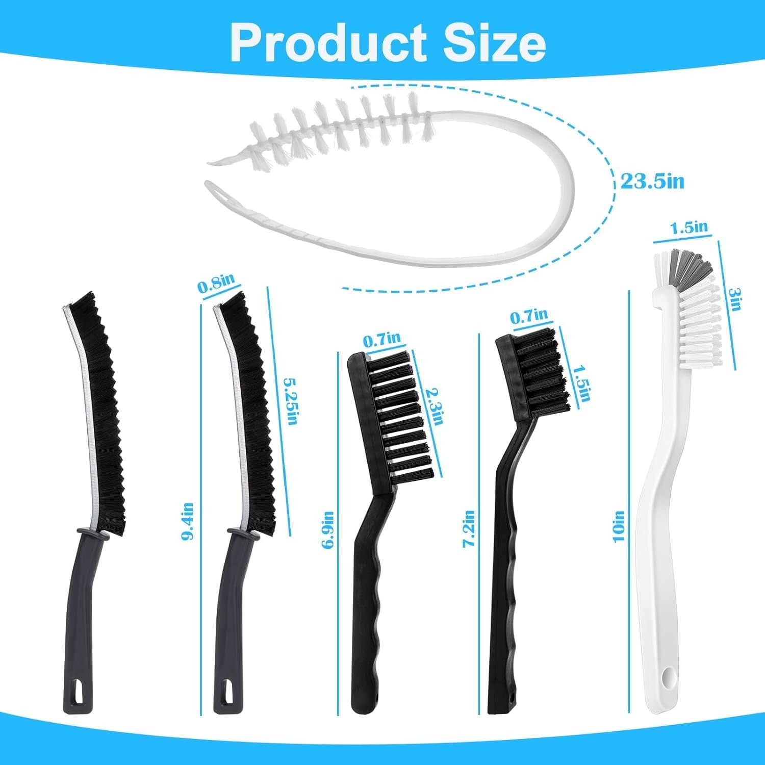 Washing Machine Cleaning Brush Kits,Front Load Washer Cleaner Tools Accessories-
