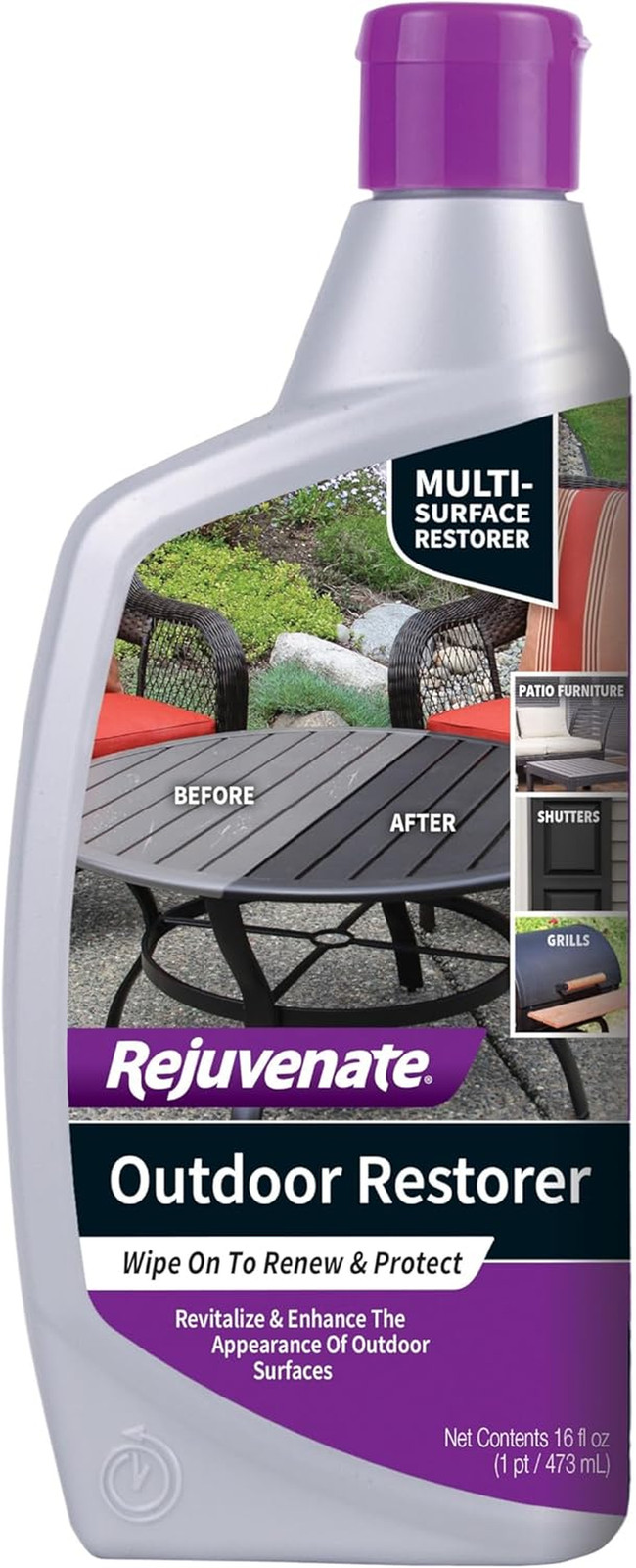 Outdoor Restorer, 16 Ounces, Restores Faded and Weathered Outdoor Surfaces Such