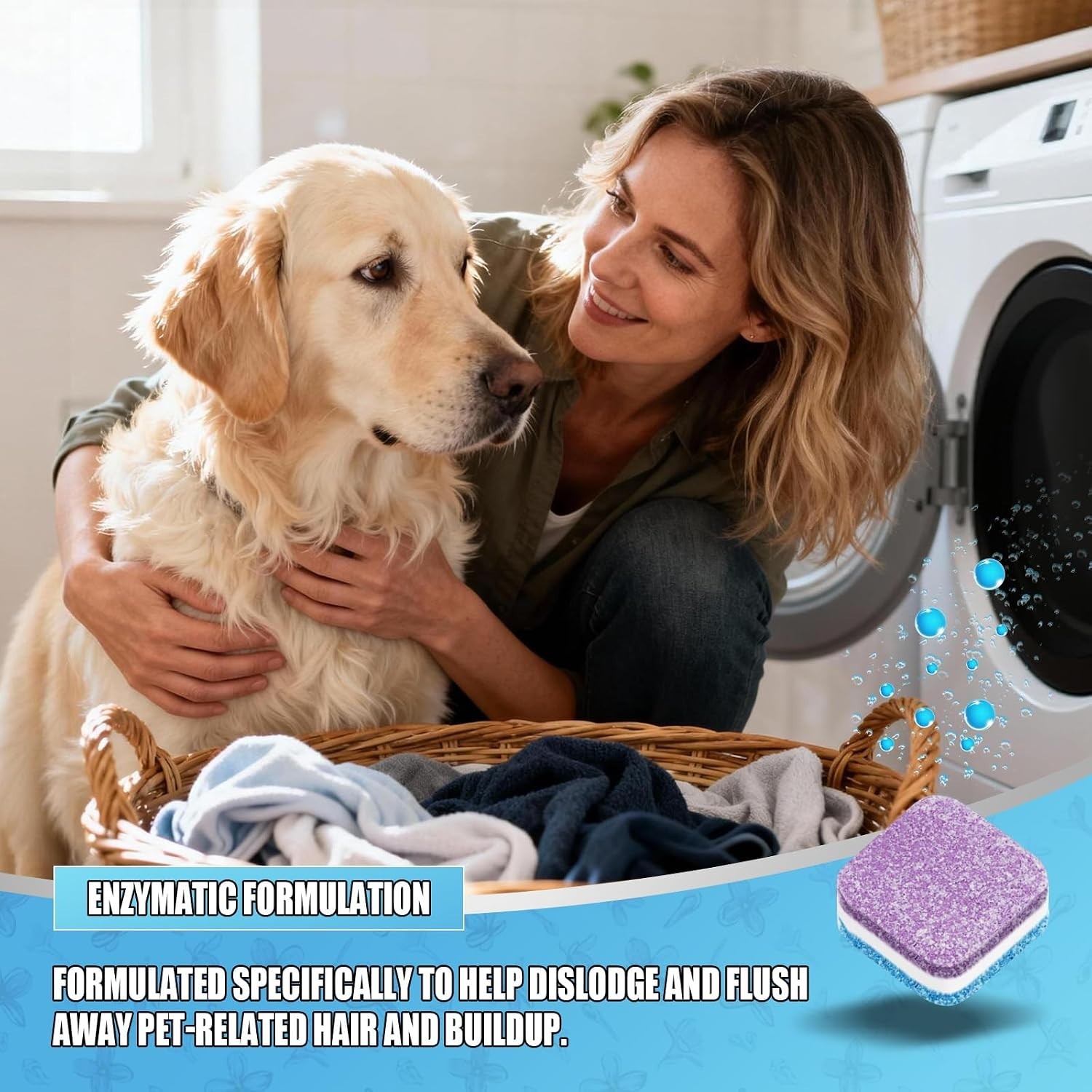 Mamouris Clean Washing Machine Cleaner Tablets – 24 Pack for a 12 Supply