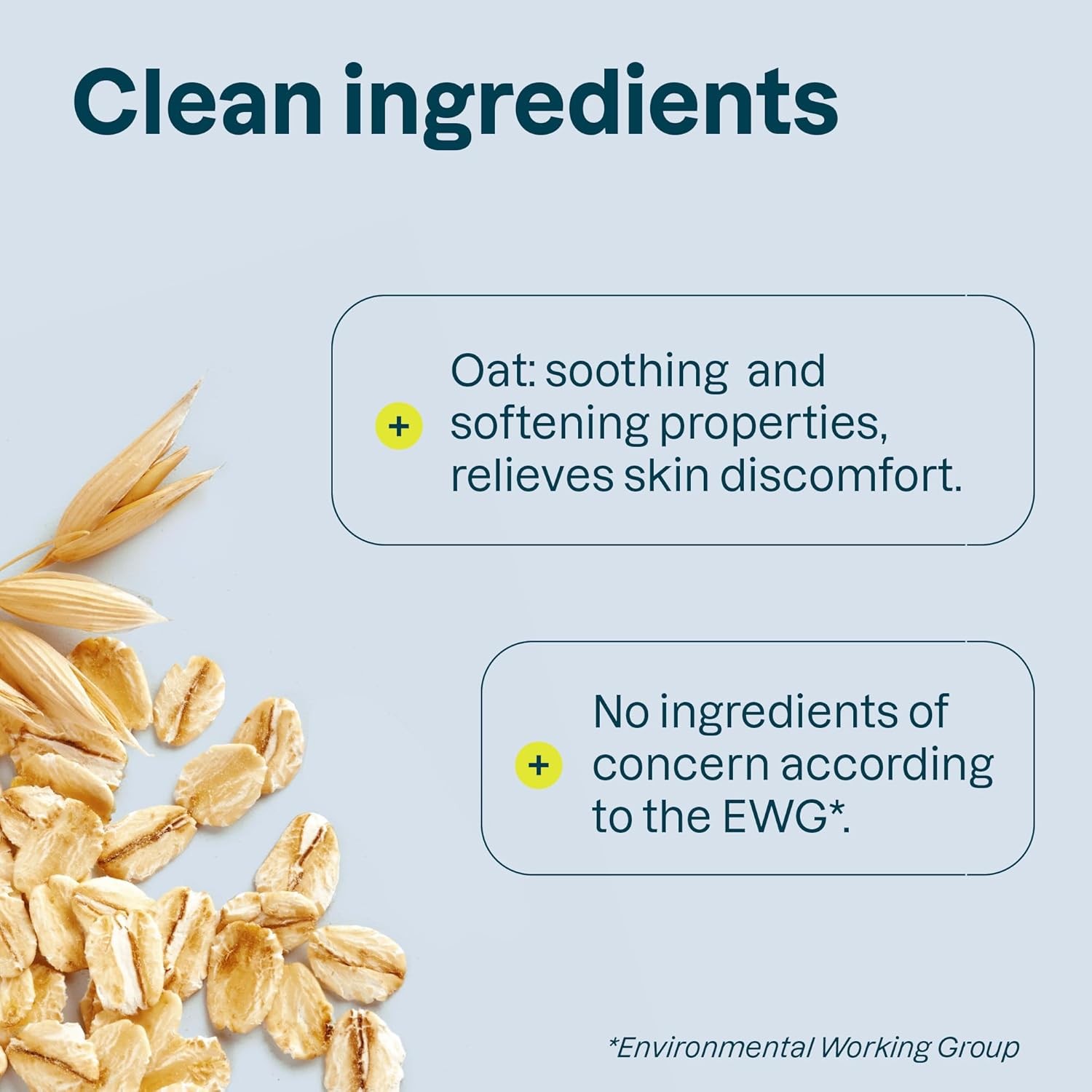 ATTITUDE Body Wash for Sensitive Skin, EWG Verified Shower Gel, Soothing Oat,