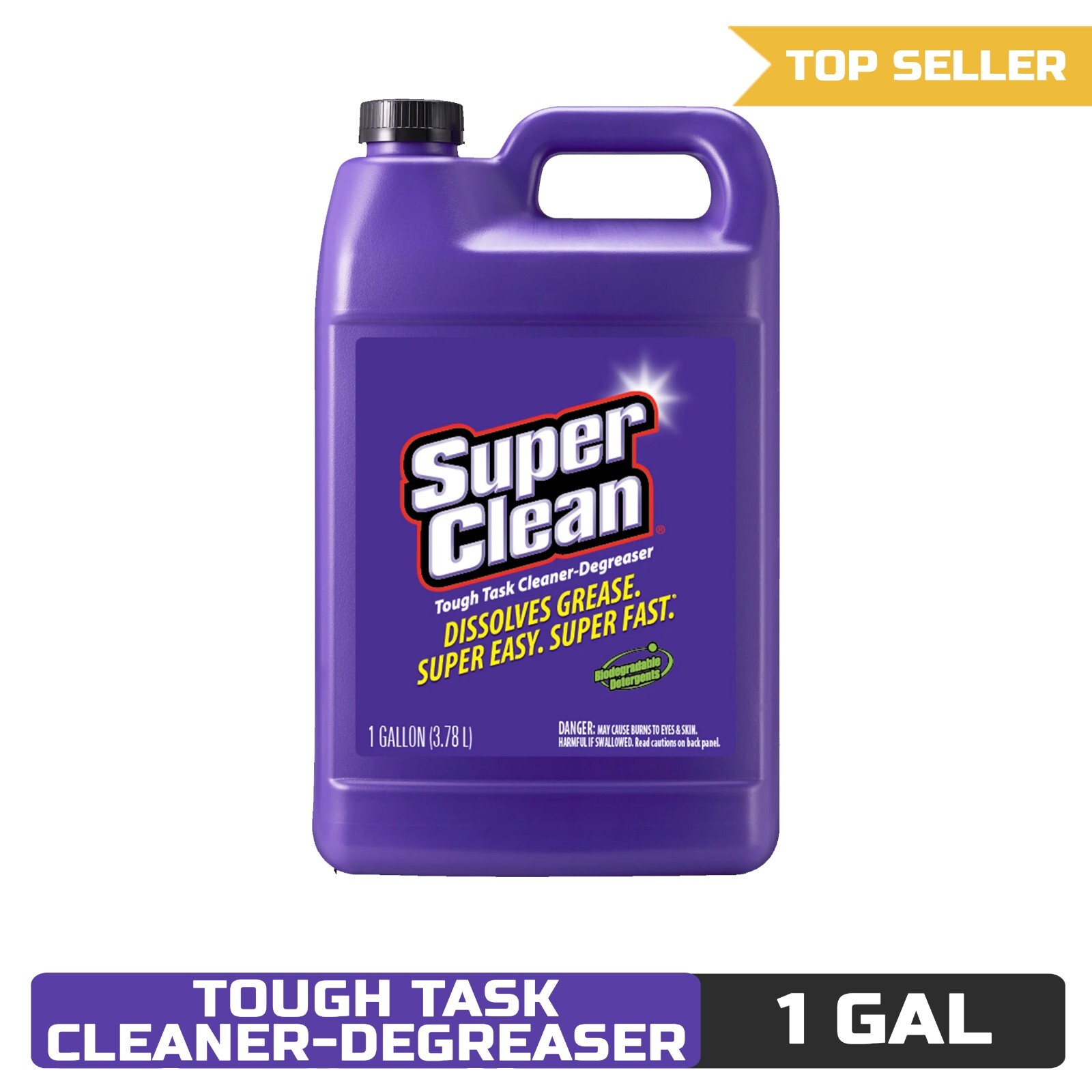 Super Clean Tough Task Cleaner-Degreaser, 1 Gallon (128 Fluid Ounces)