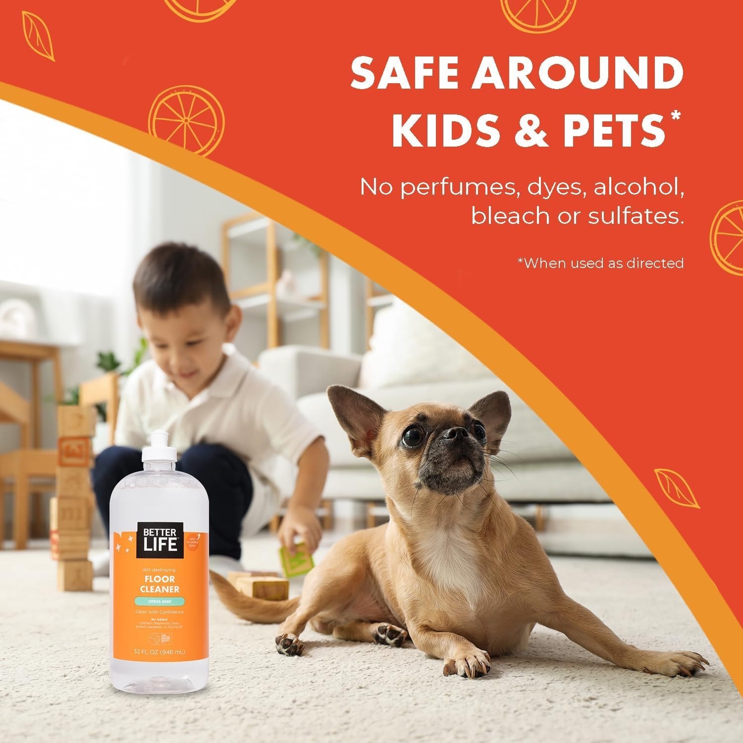 Citrus Mint Multi-Surface Floor Cleaner – 32oz