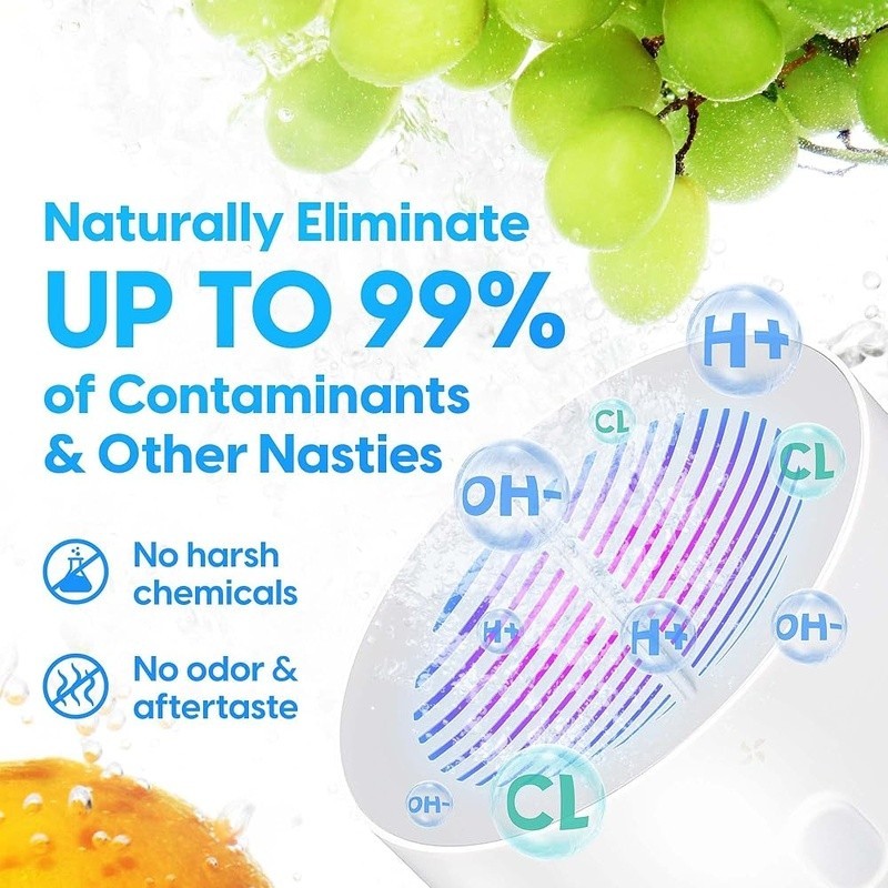 Portable Fruit Vegetable Cleaner Electrolysis Wash Deep Clean Freshness New
