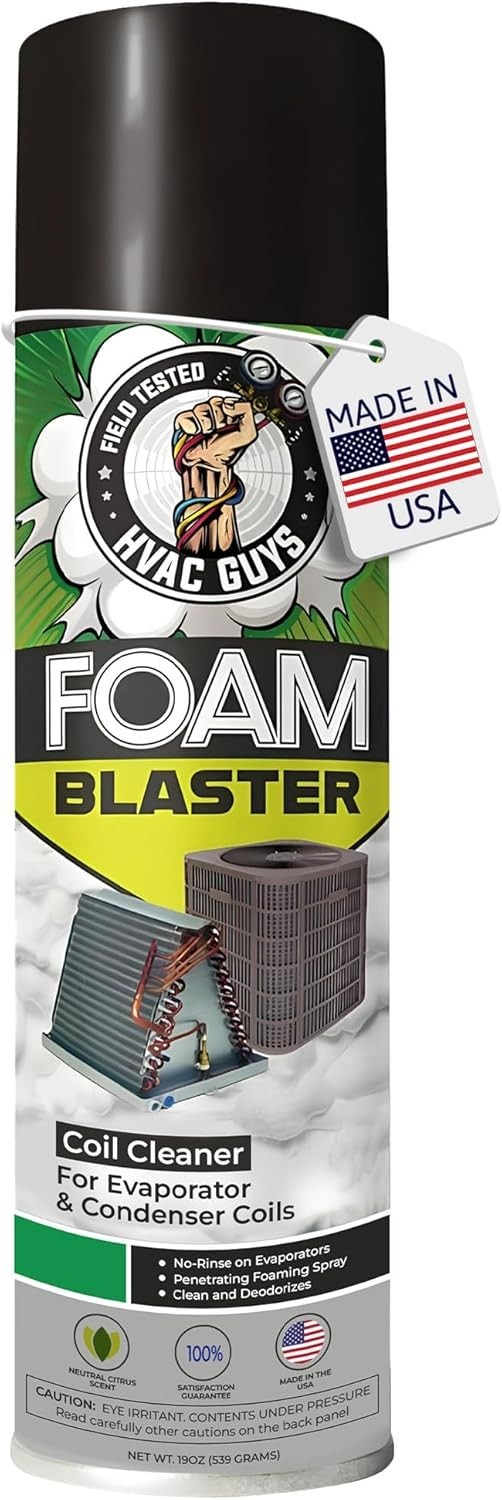Deep-Penetrating AC Unit Cleaner – No Rinse