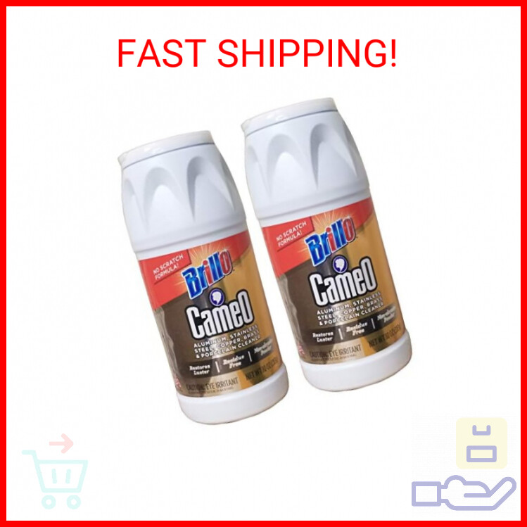 Cameo Aluminum & Stainless Steel Cleaner – 10 oz – 2 pk