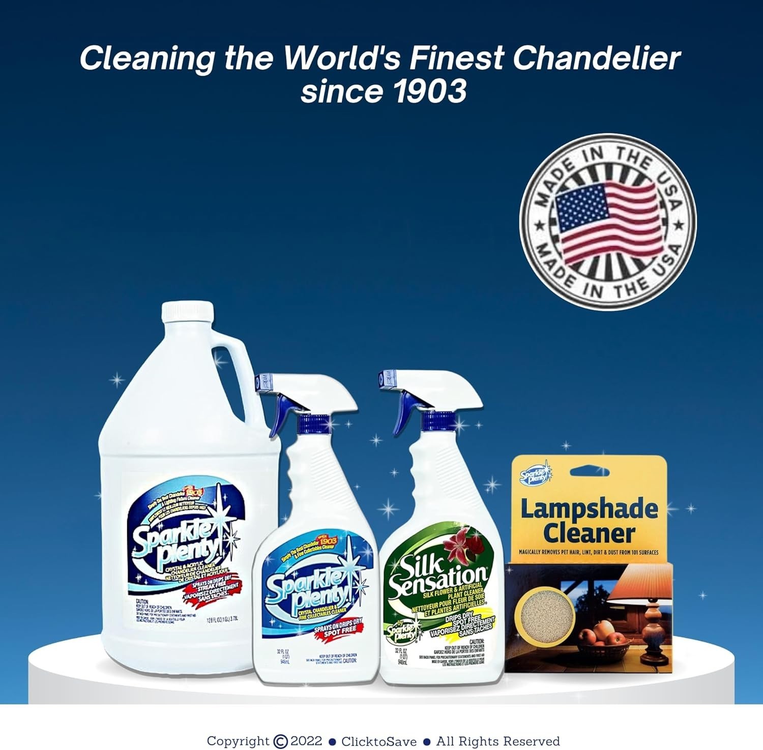Effortless Chandelier & Window Cleaning Spray – Eco-Friendly No Wipe Solution