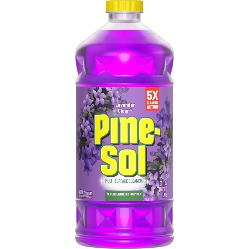 Multi-Surface Floor Cleaner Lavender Clean 60fl Oz Indoor Concentrate Durable