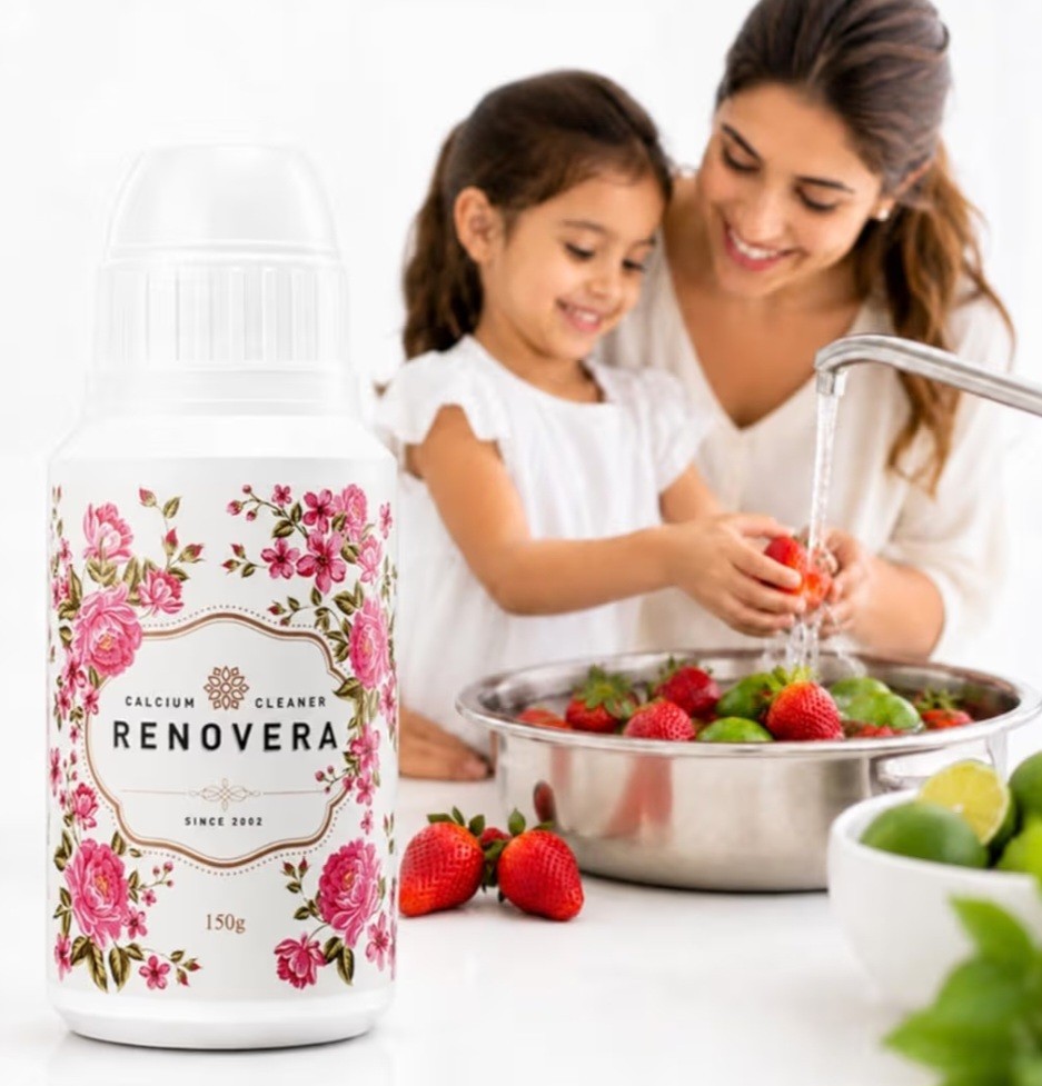 Renovera Fruit Vegetable Wash | Gentle Enough for Baby and Kitchen Items 5.3oz