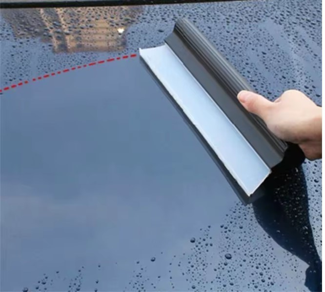 12″ Silicone T-Bar Car Squeegee Water Blade Quick Dry Wiper Glass Window Quick D