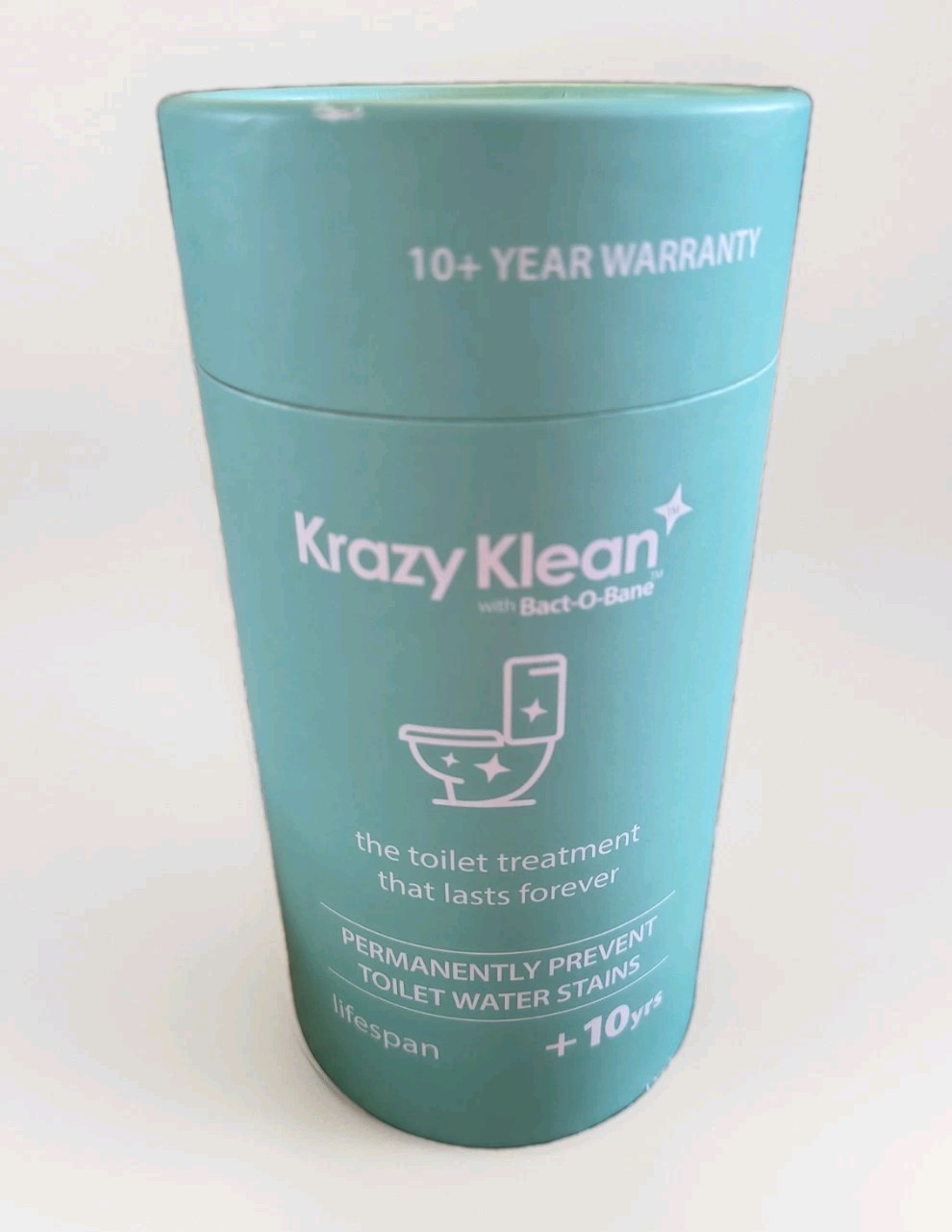 Krazy Klean with Bact-O-Bane Chemical Free Toilet Treatment 10+ YRS Lifespan
