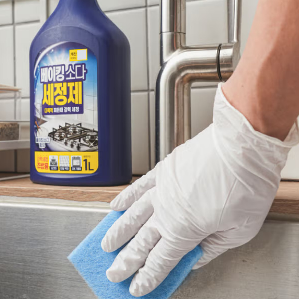 Baking Soda All-Purpose(Tile Wall, Oven, Sink, Hood, Drain, etc) Cleaner 1000ml