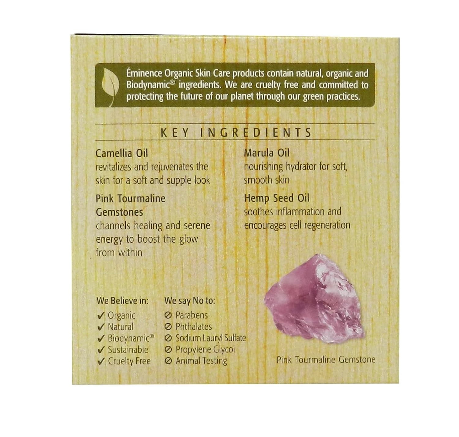 Eminence Camellia Glow Solid Face Oil, 1 Ounce