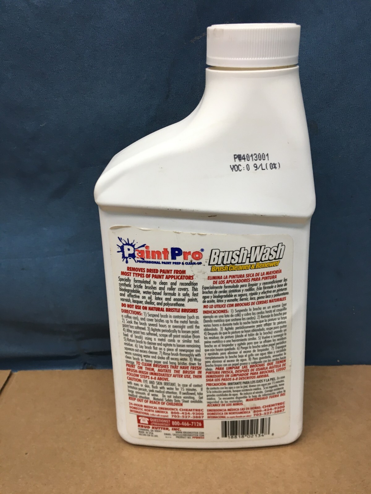 Krud Kutter Brush-Wash 32 Oz. Ready To Use Liquid Brush Cleaner
