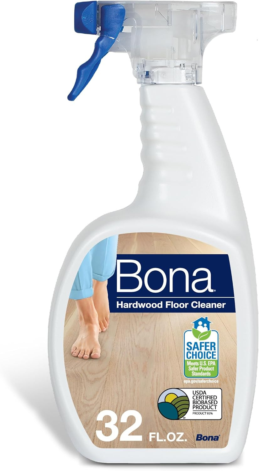 Hardwood Floor Cleaner Spray – 32 Fl Oz – Residue-Free Floor Cleaning Solution f
