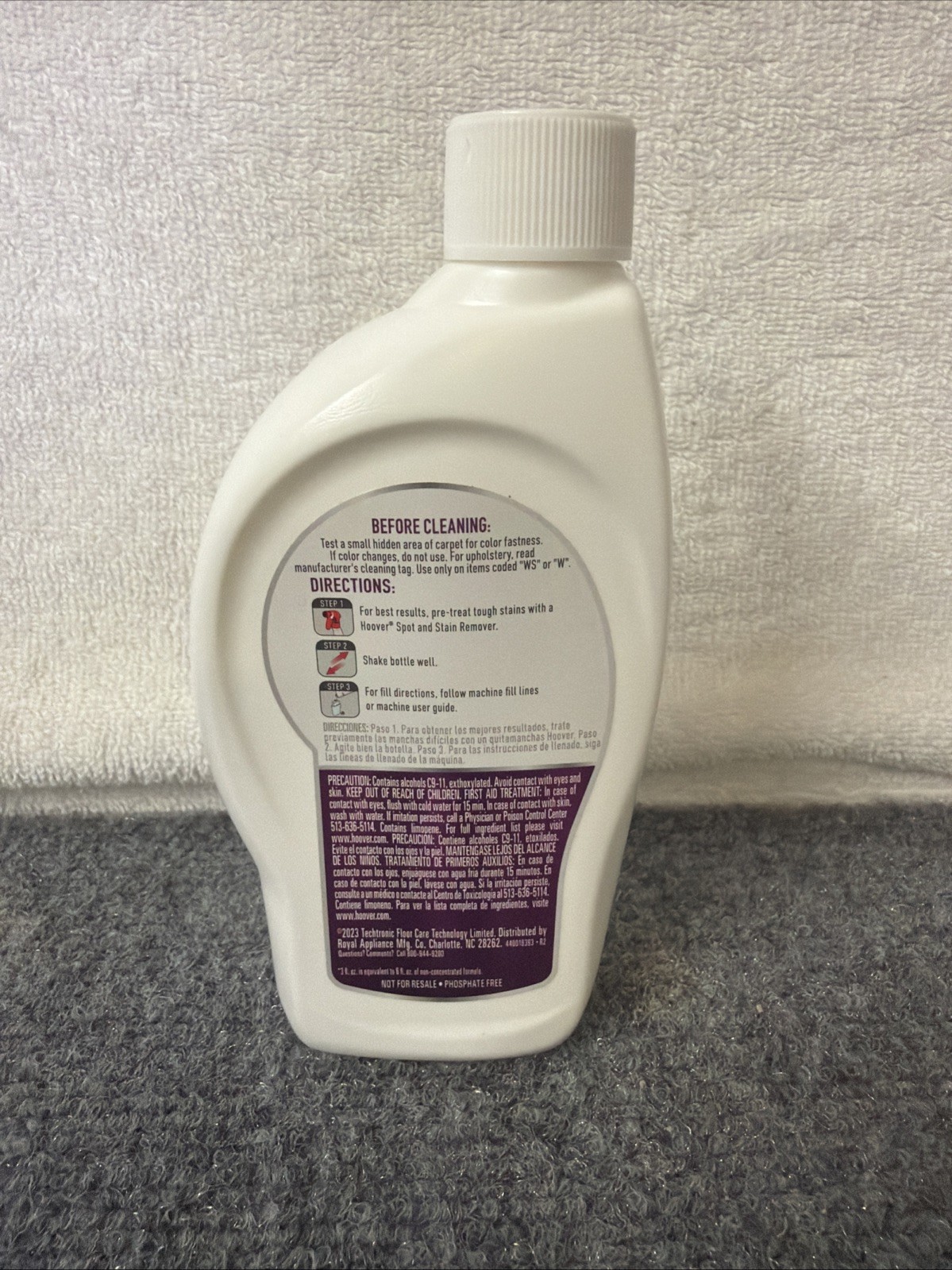 Hoover Pet Carpet Cleaner Solution, 6 oz., Tropical Breeze Scent Sealed