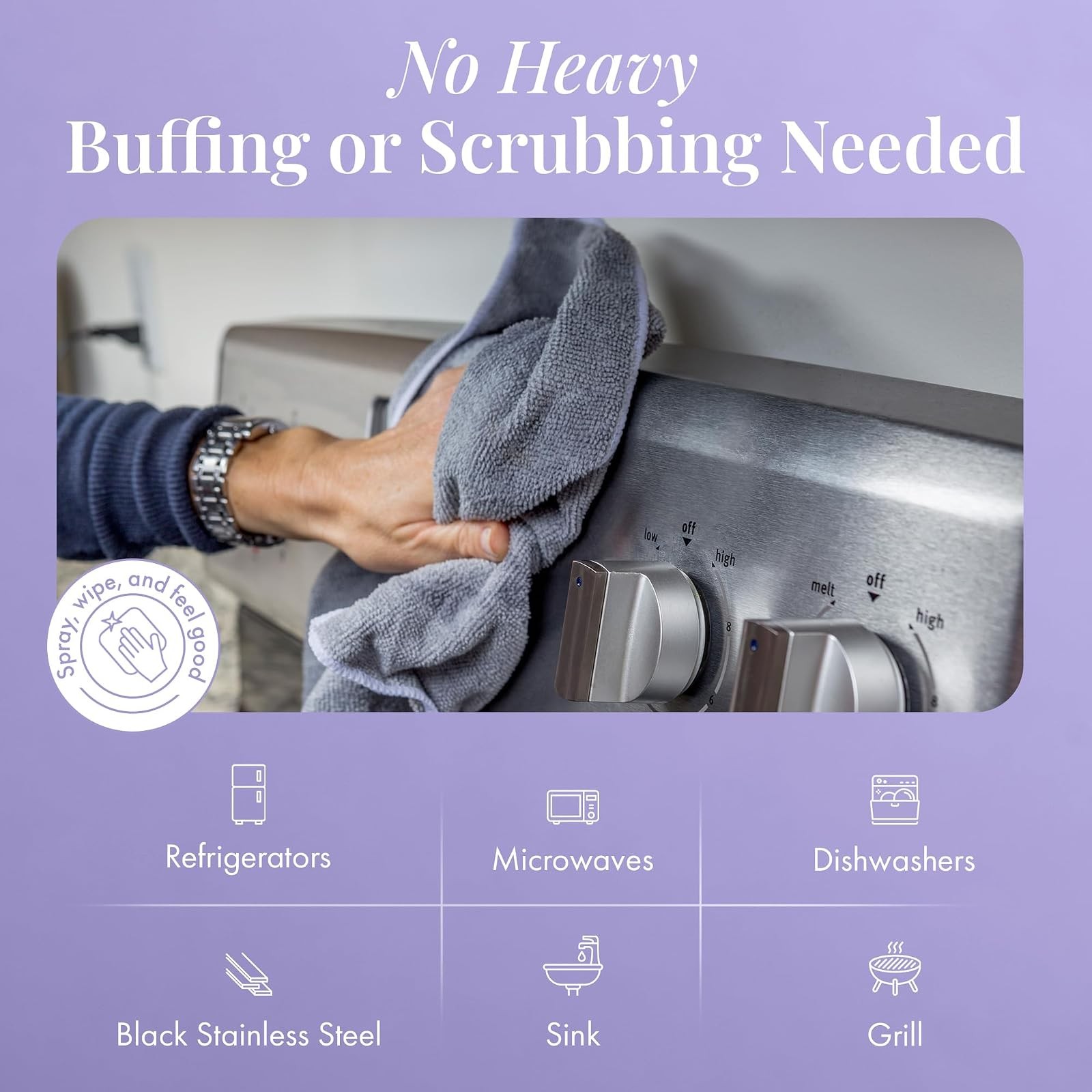 Therapy USDA Biobased Stainless Cleaner Polish Spray