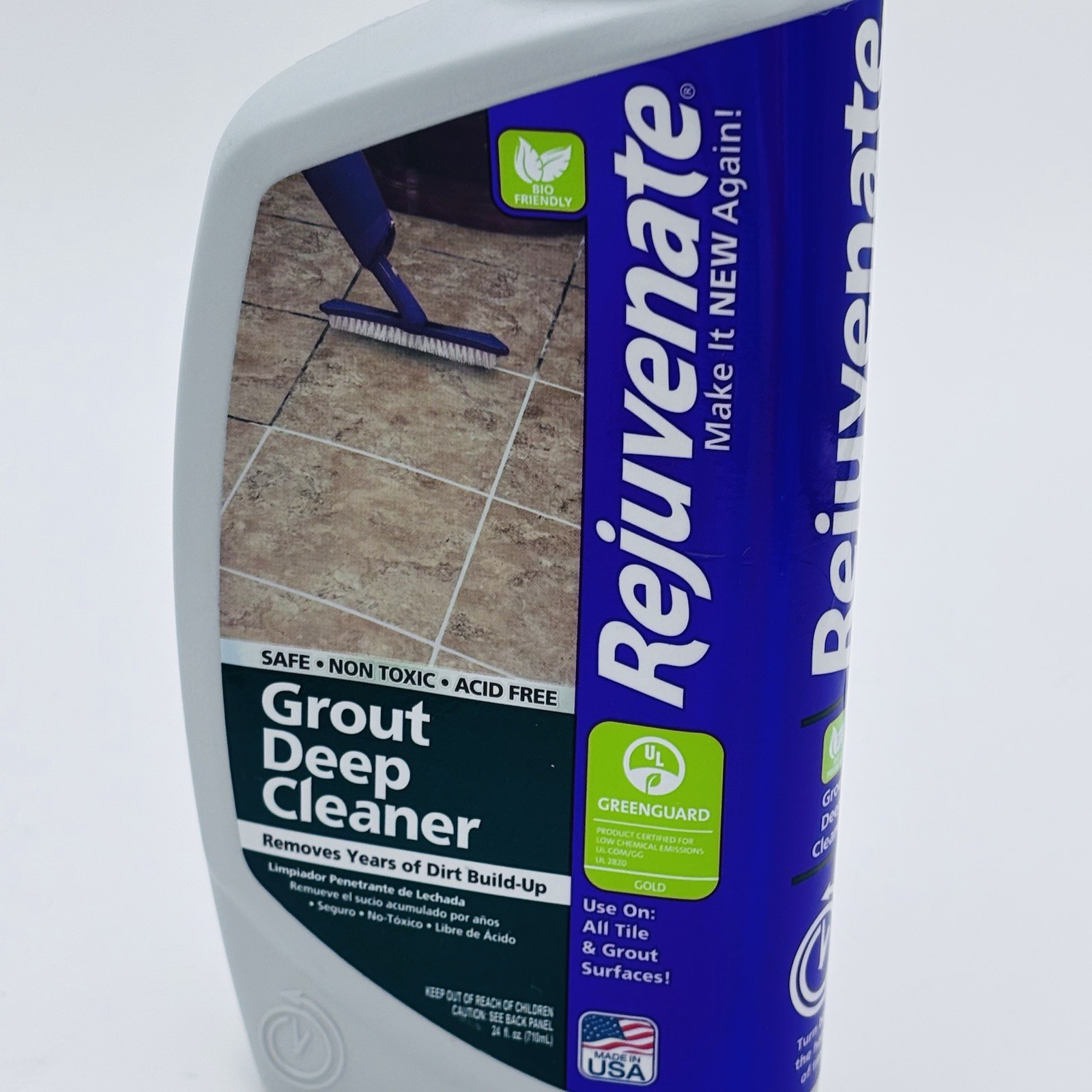 Rejuvenate Grout Deep Cleaner 24 Fl oz Liquid New Unopened No Scent Non-toxic