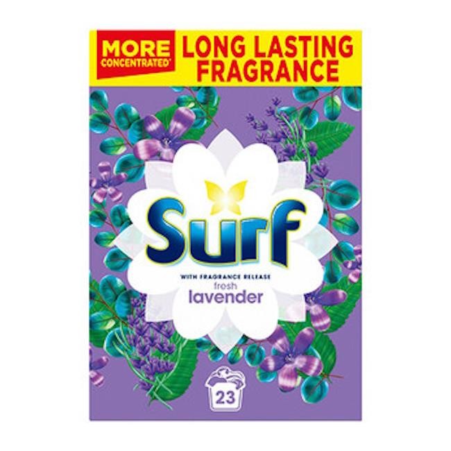 Surf Long Lasting Fragrance Washing Powder- Fresh Lavender 23 Washes