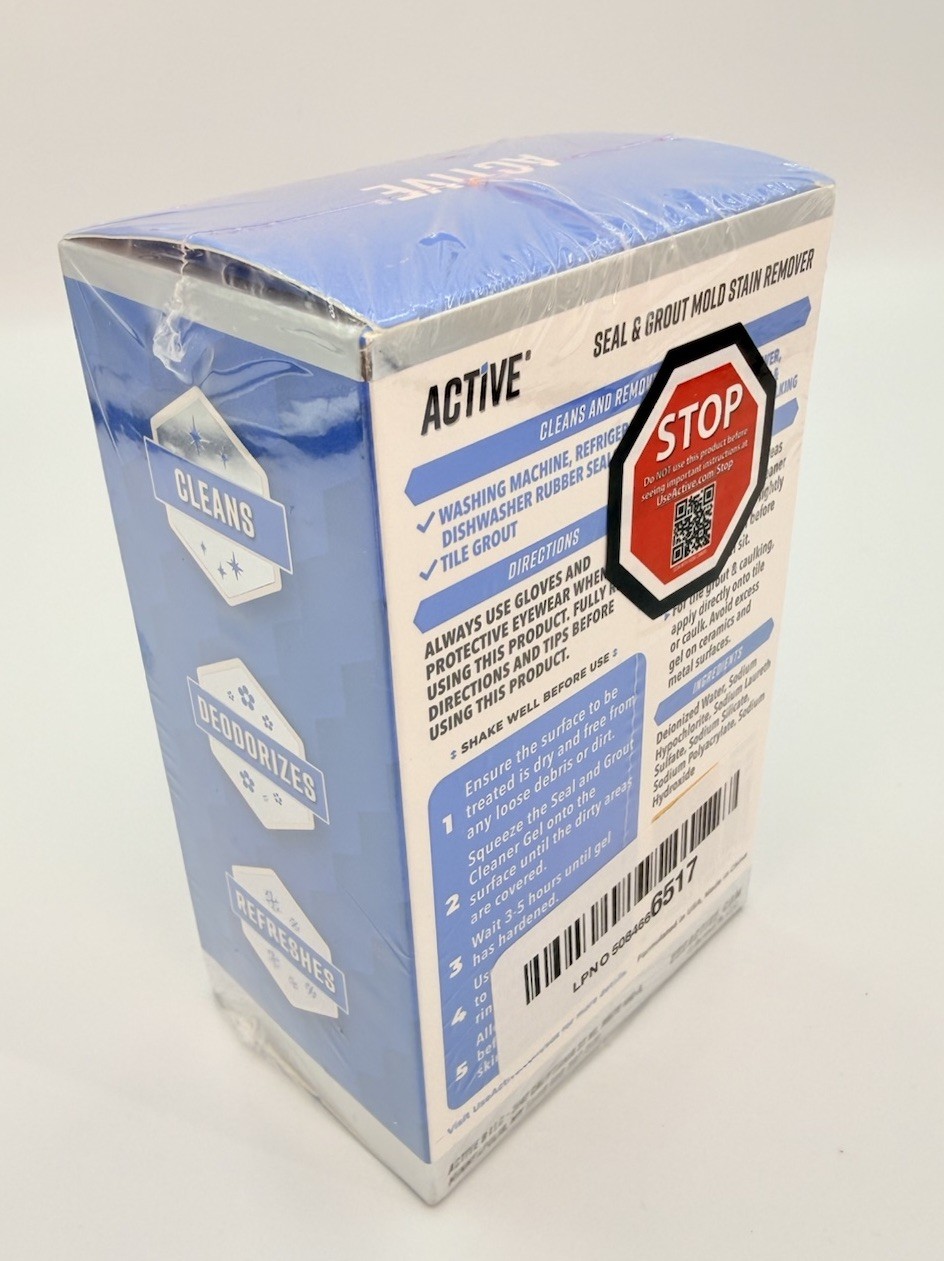 Active Seal & Grout Mold Stain Remover Deep Clean 7oz