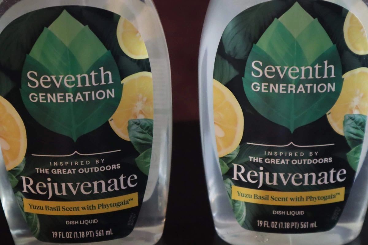 3 Count Seventh Generation Dish Soap 15oz Lavender Mint & Yuzu Basil