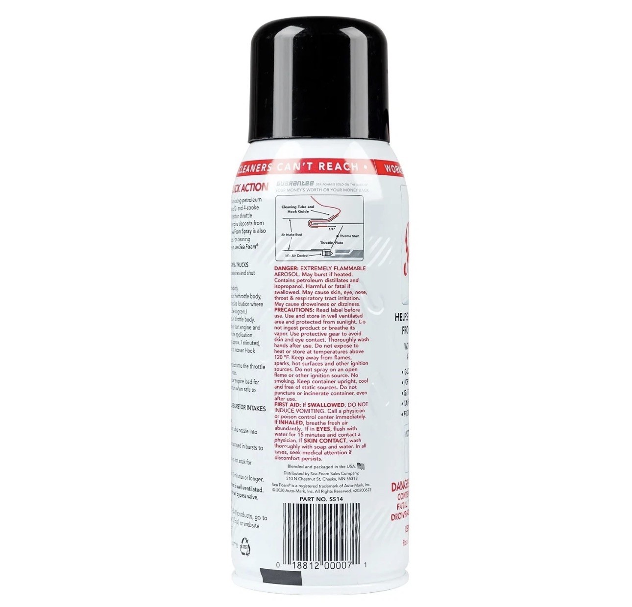 Sea Foam SS14 Cleaner and Lube Spray, 14 oz