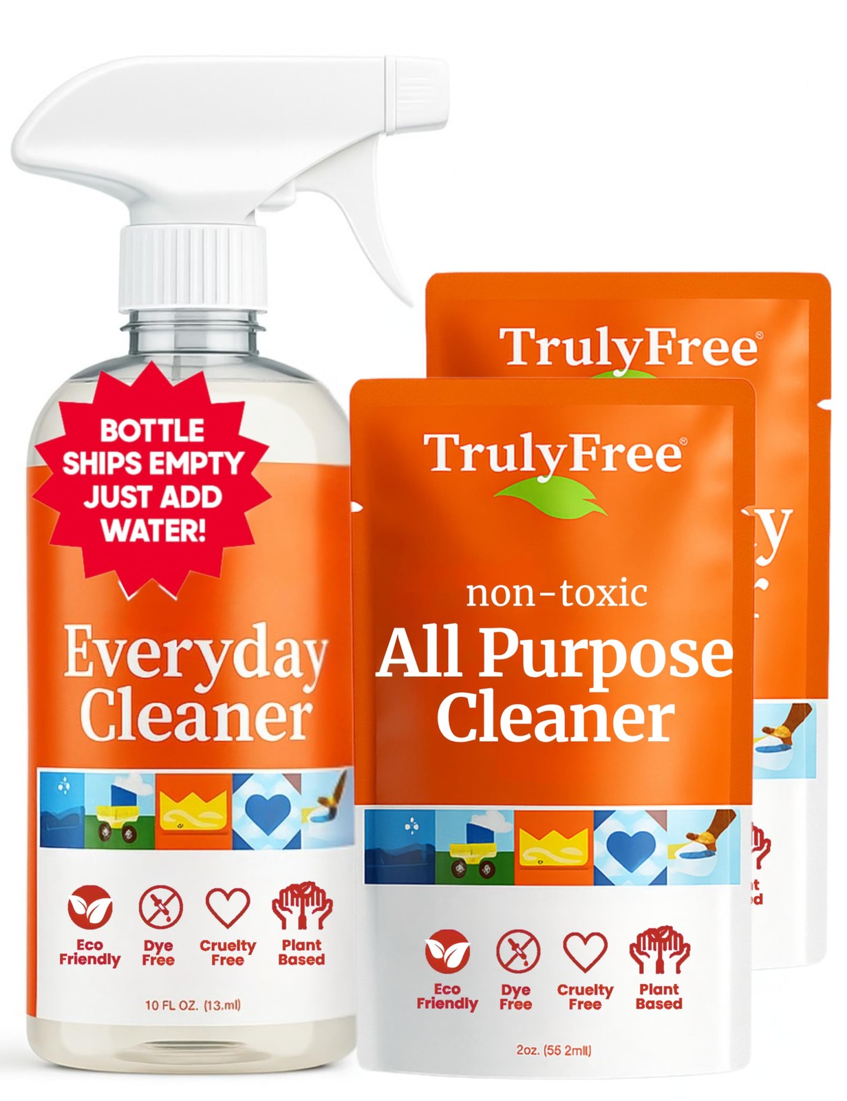 Everyday Cleaner Multipurpose Cleaner Spray Kitchen Counter Cleaner Natural Clea