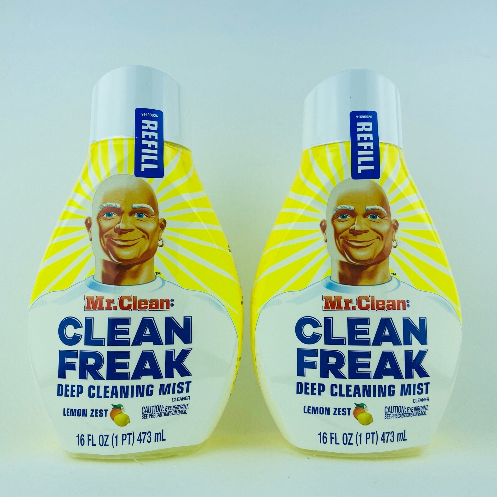 2-Pack Mr. Clean Clean Freak Deep Cleaning Mist Lemon Zest 16 fl.oz Refill