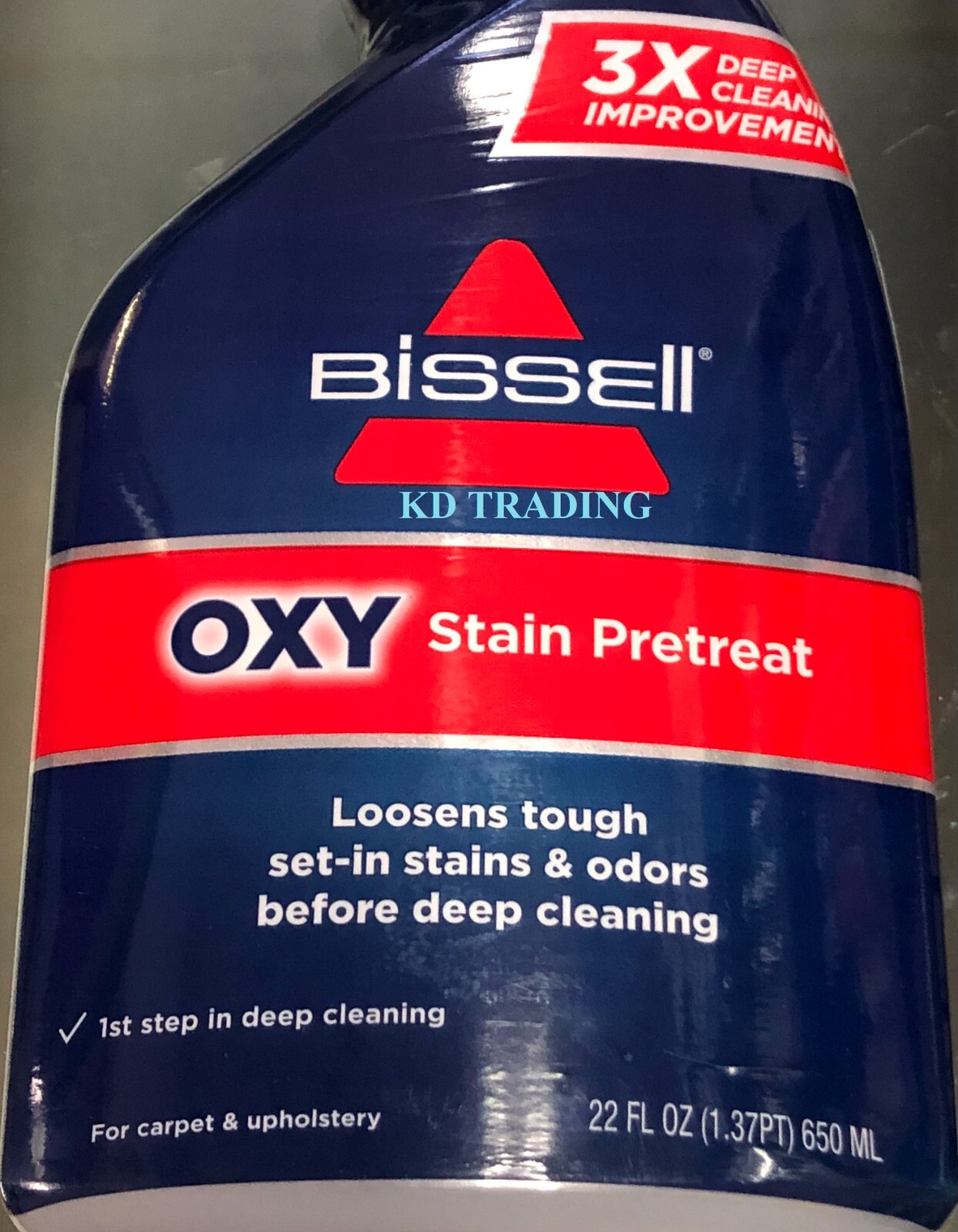 (2-Pack) Bissell OXY Carpet Rug Upholstery STAIN PRETREAT 1-Step Deep Cleaning