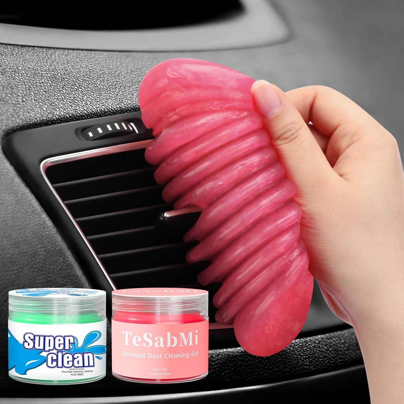 TeSabMi Car Cleaning Gel for Car Cleaning Putty Car Putty Car Interior Cleaner